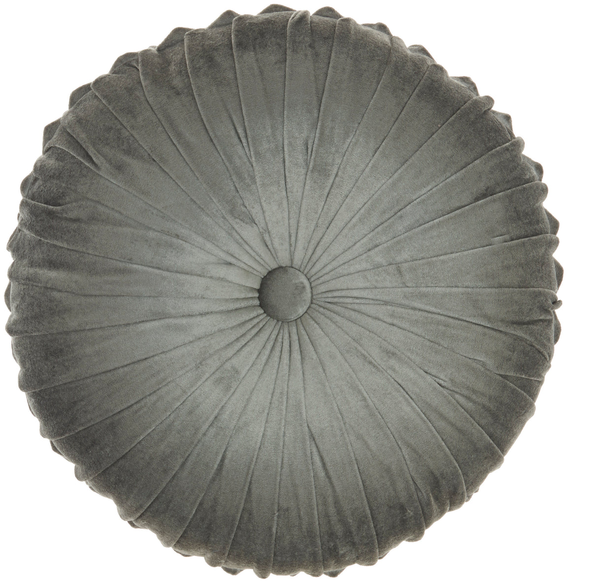 Sofia RC813 Charcoal 16" X 16" Round Throw Pillows