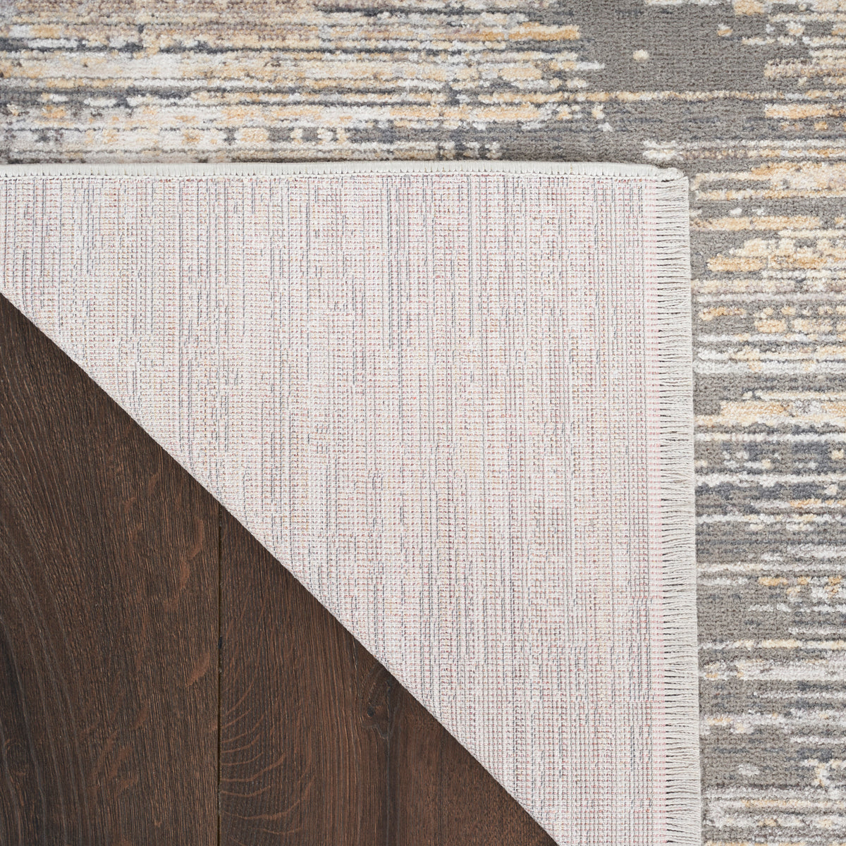Abstract Hues ABH03 Grey Gold Rug