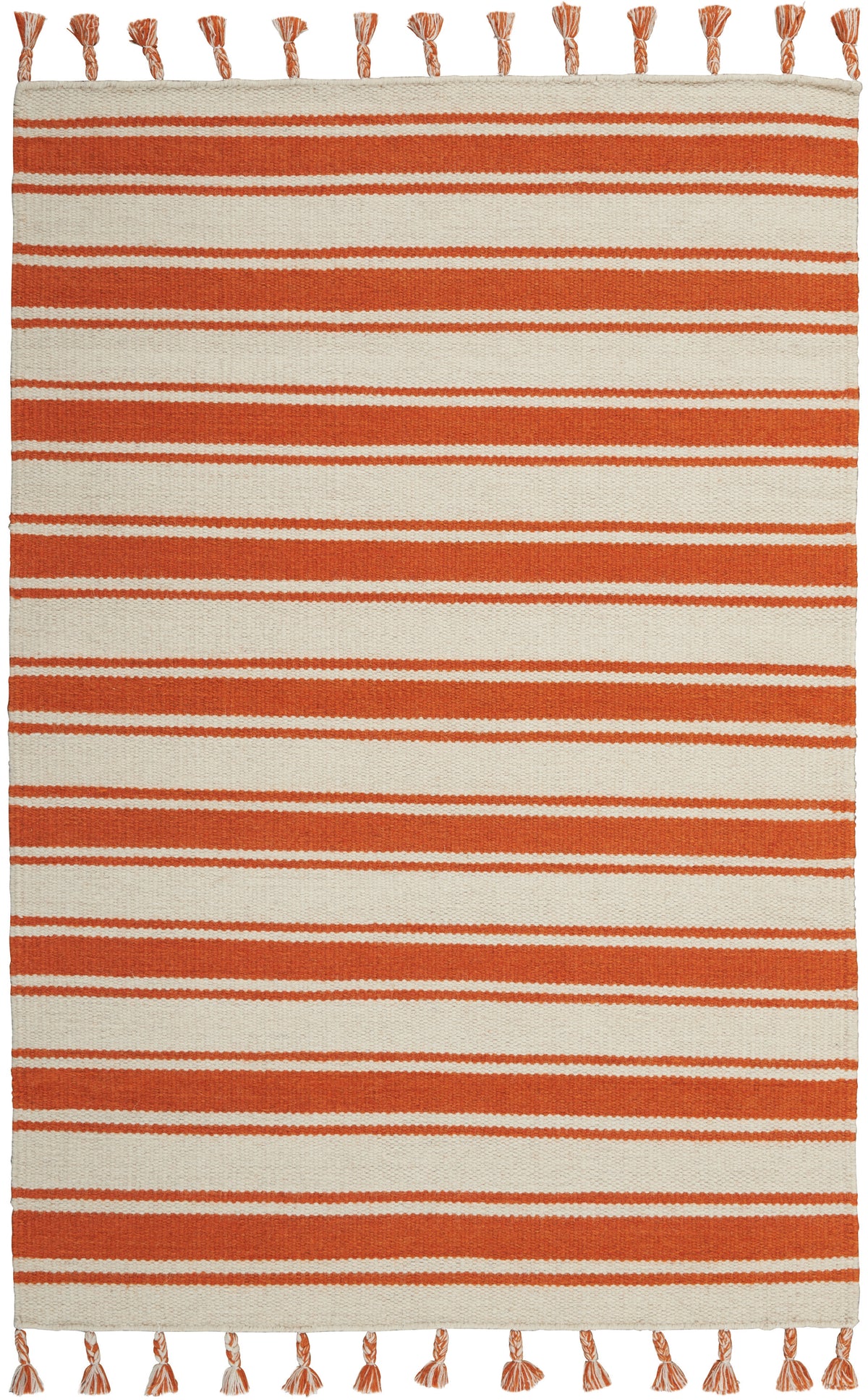 Rio Vista DST01 Ivory/Orange Rug