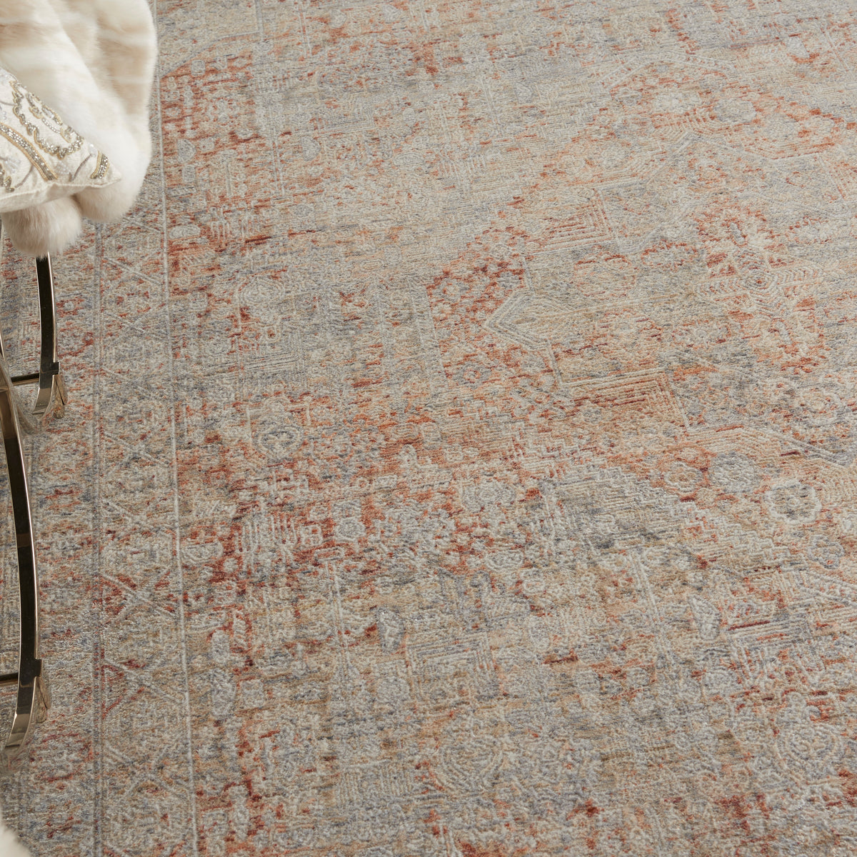 Lustrous Weave LUW02 Grey Brick Rug