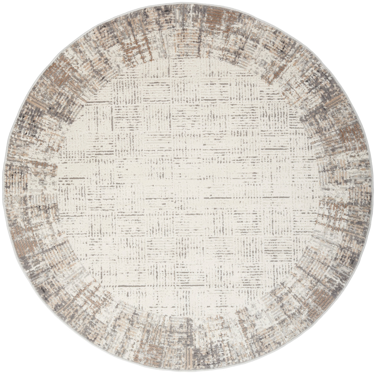 Elation ETN05 Ivory Grey Rug