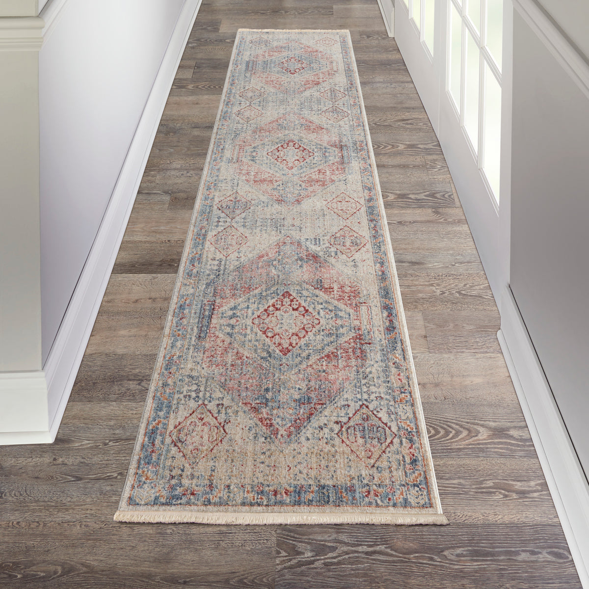 Homestead HMS03 Blue Grey Rug