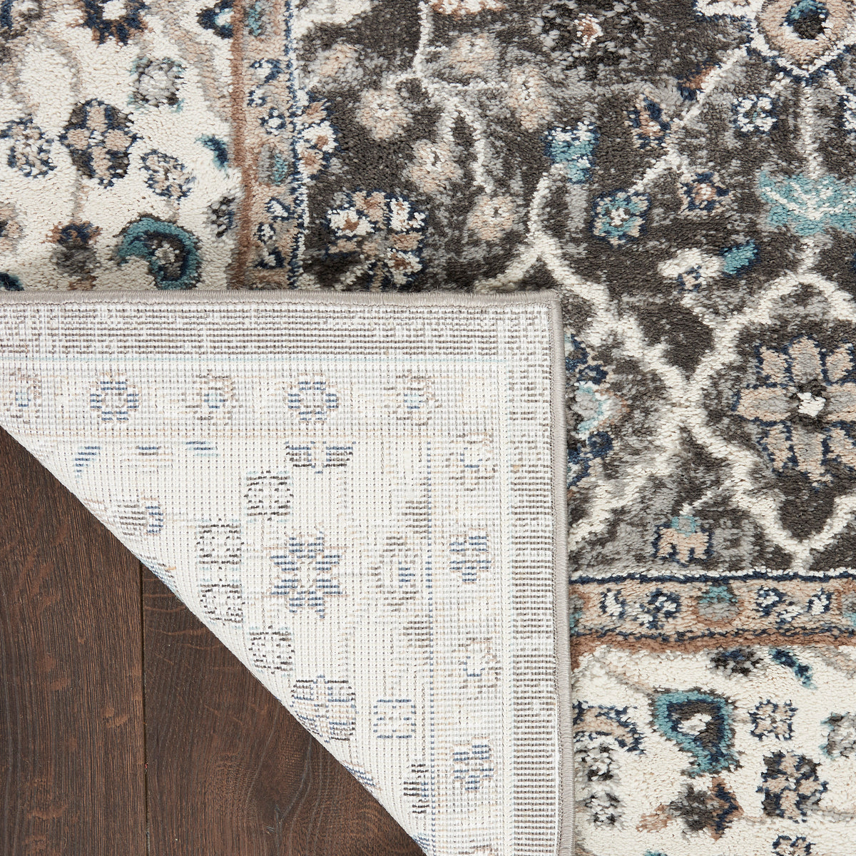 American Manor AMR01 Grey Ivory Rug