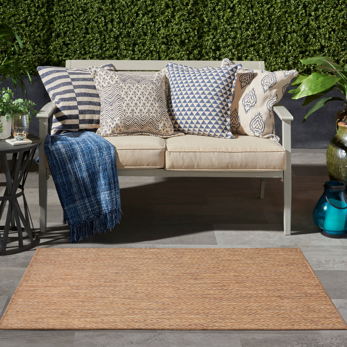 Horizon Indoor/Outdoor HOZ02 Natural Rug