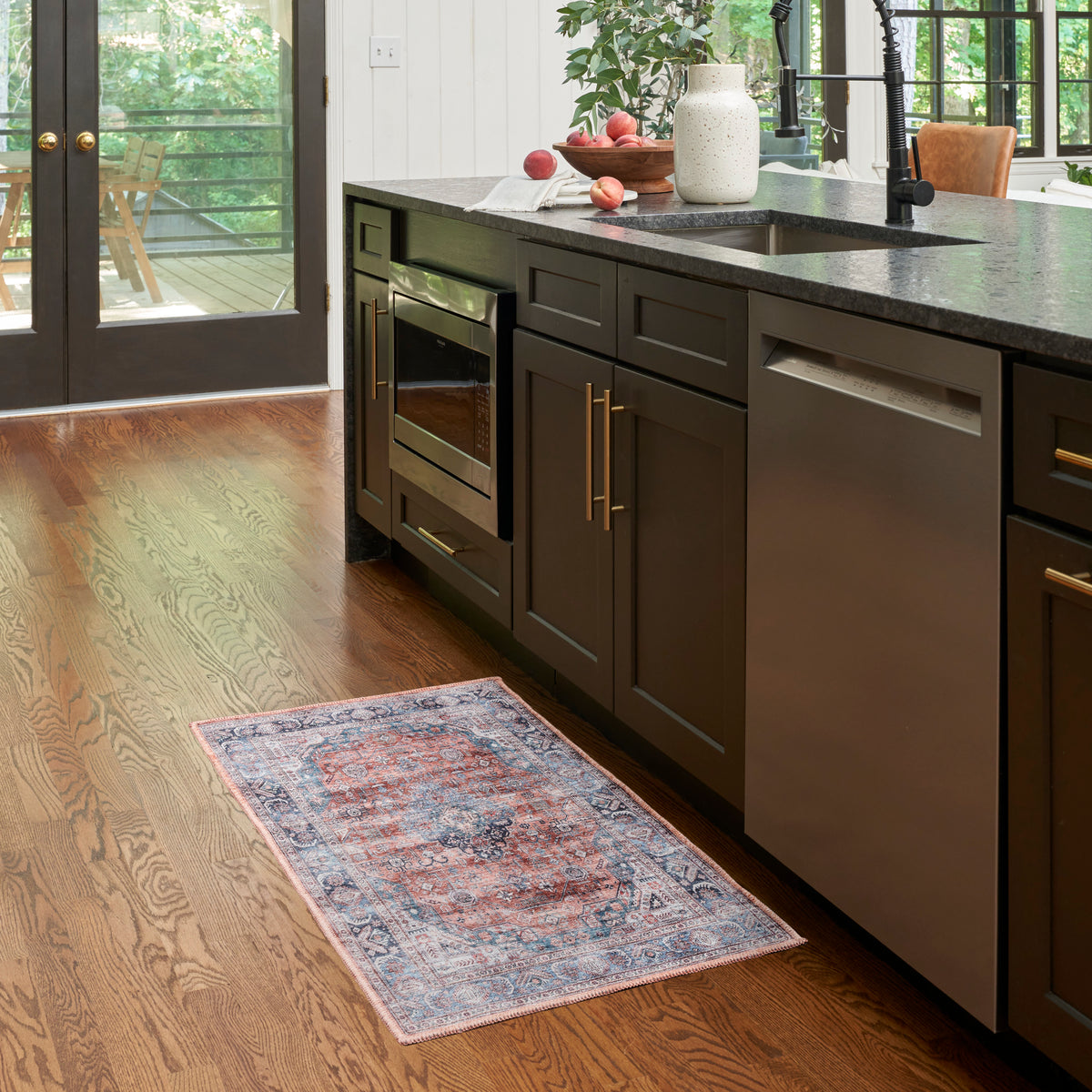 Grand Washables GRW01 Blue Multicolor Rug