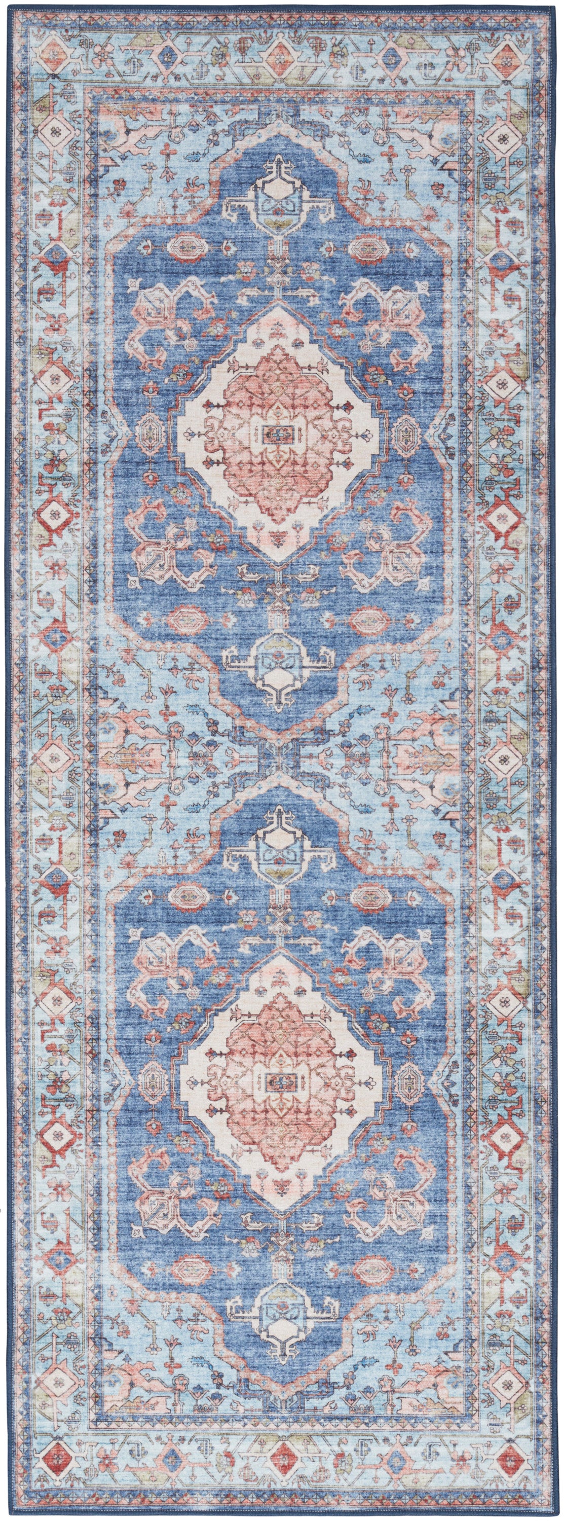 Fulton FUL11 Blue Rug