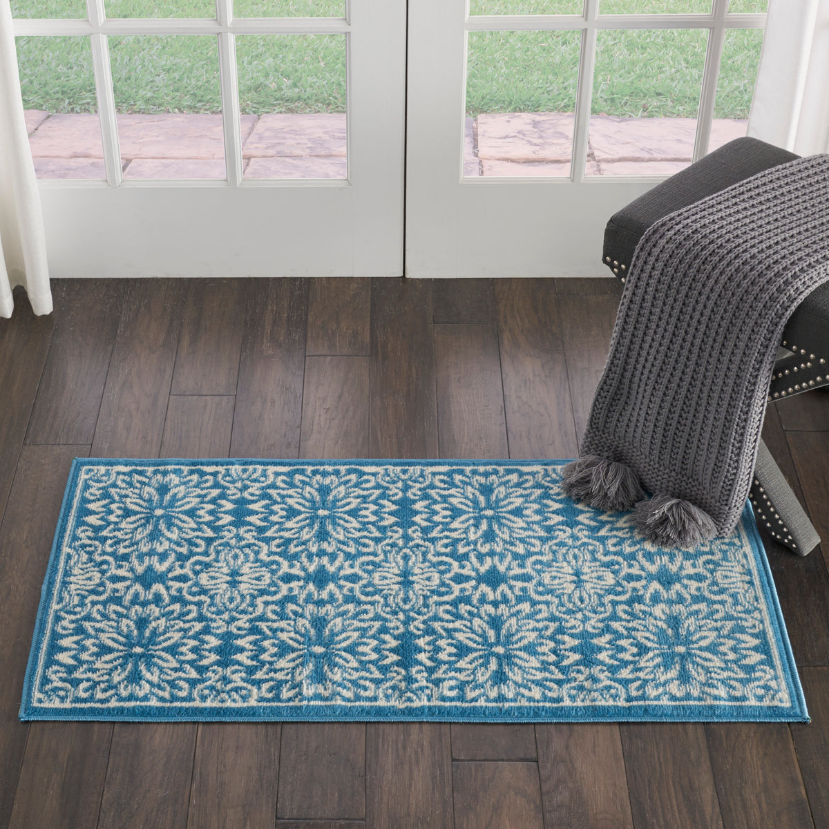 Jubilant JUB06 Ivory Blue Rug