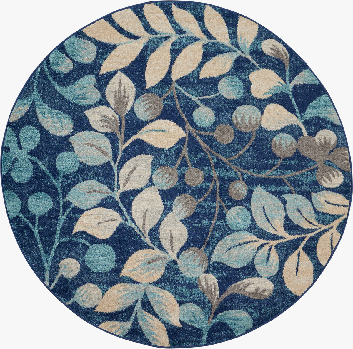 Tranquil TRA03 Navy Rug