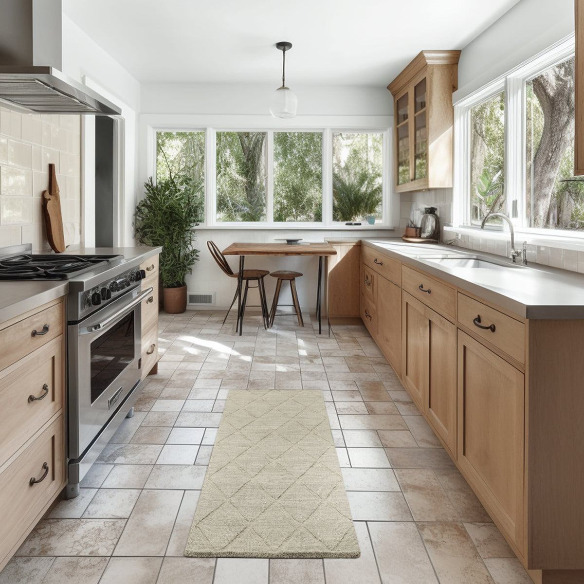 Wool Haven WOH01 Sage Rug