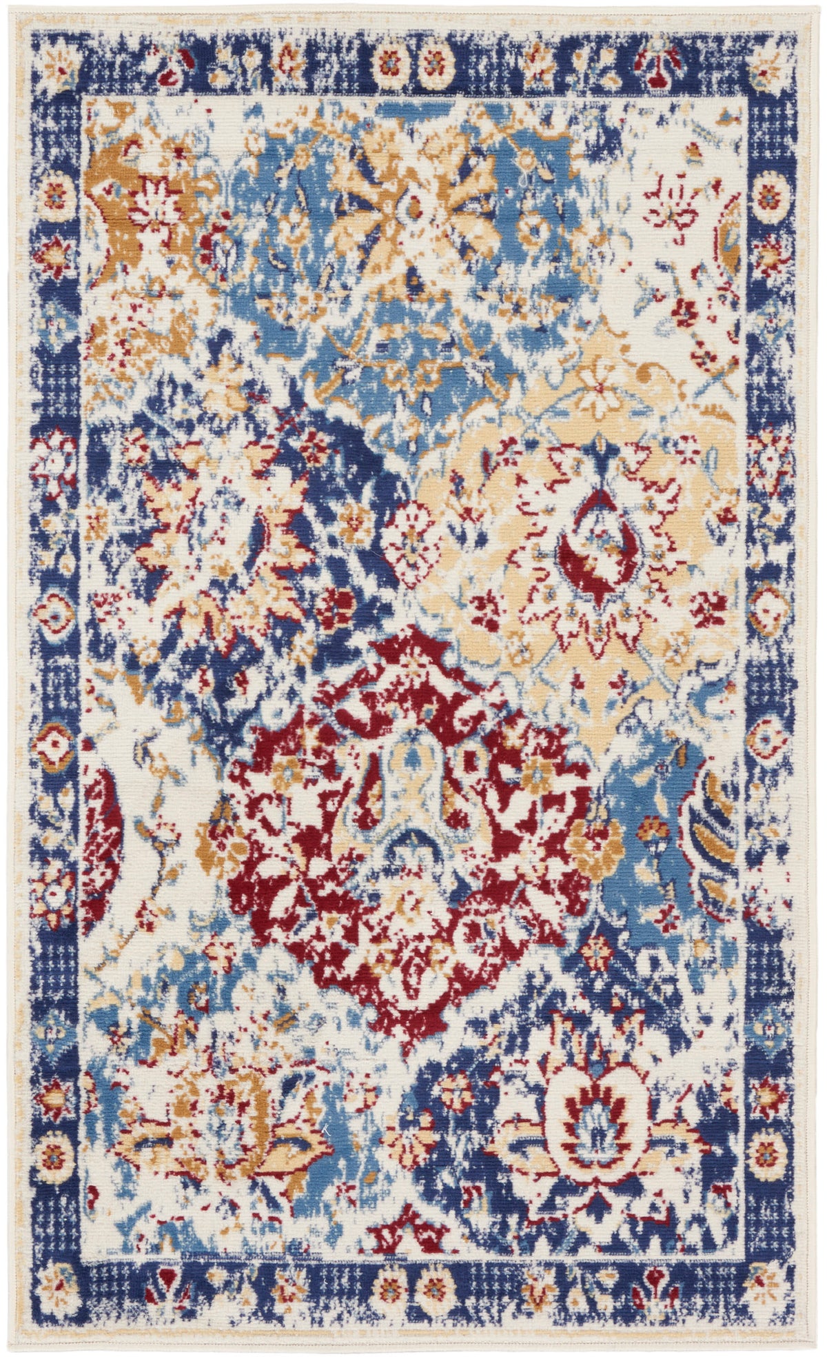 Grafix GRF31 Blue Multicolor Rug