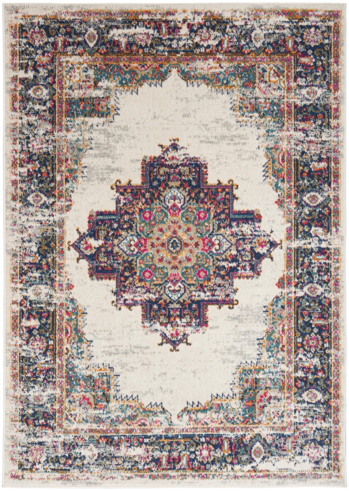 Passion PSN03 Ivory Blue Rug