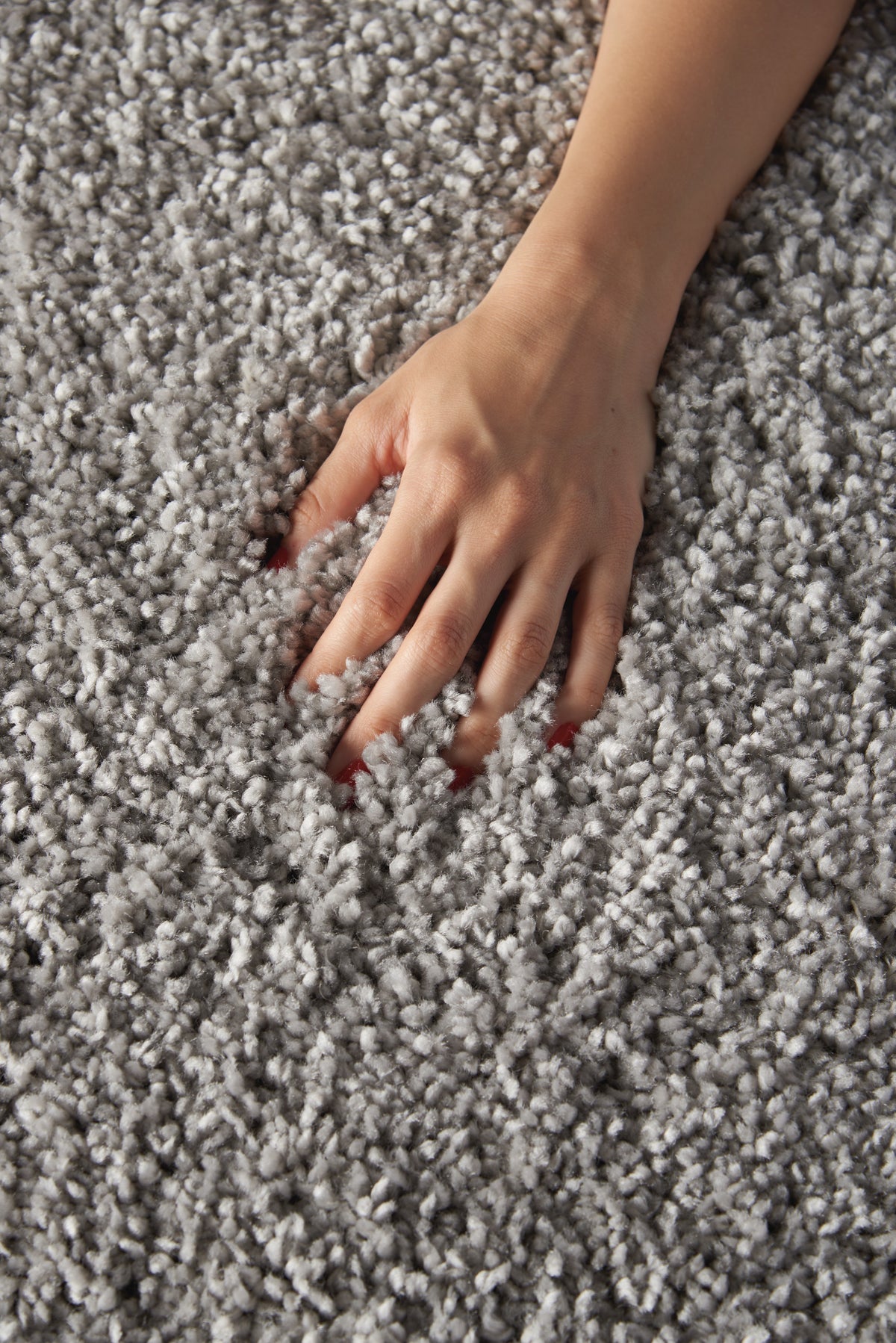 Malibu Shag MSG01 Silver Grey Rug
