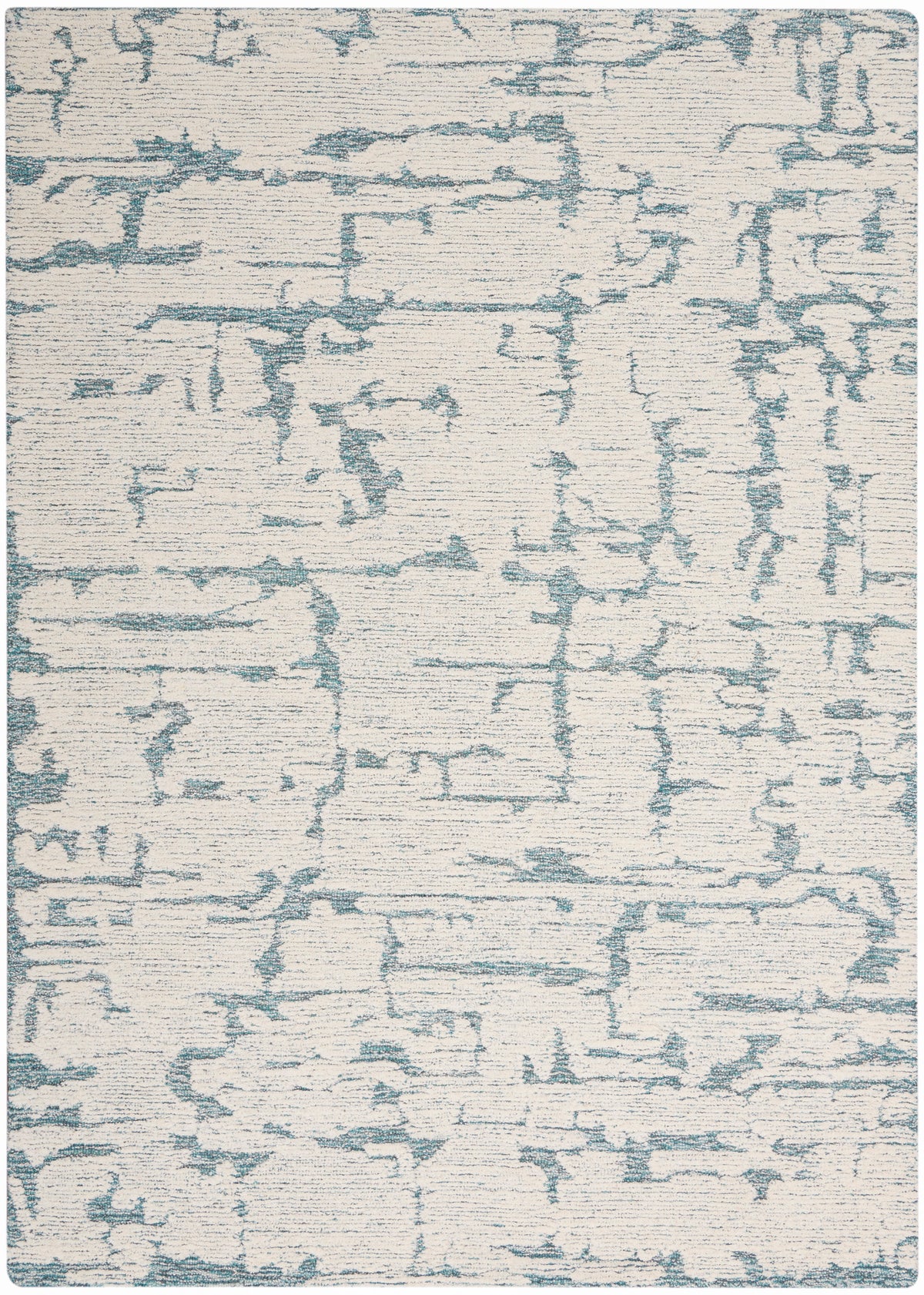 CK009 Sculptural SCL01 Teal Rug
