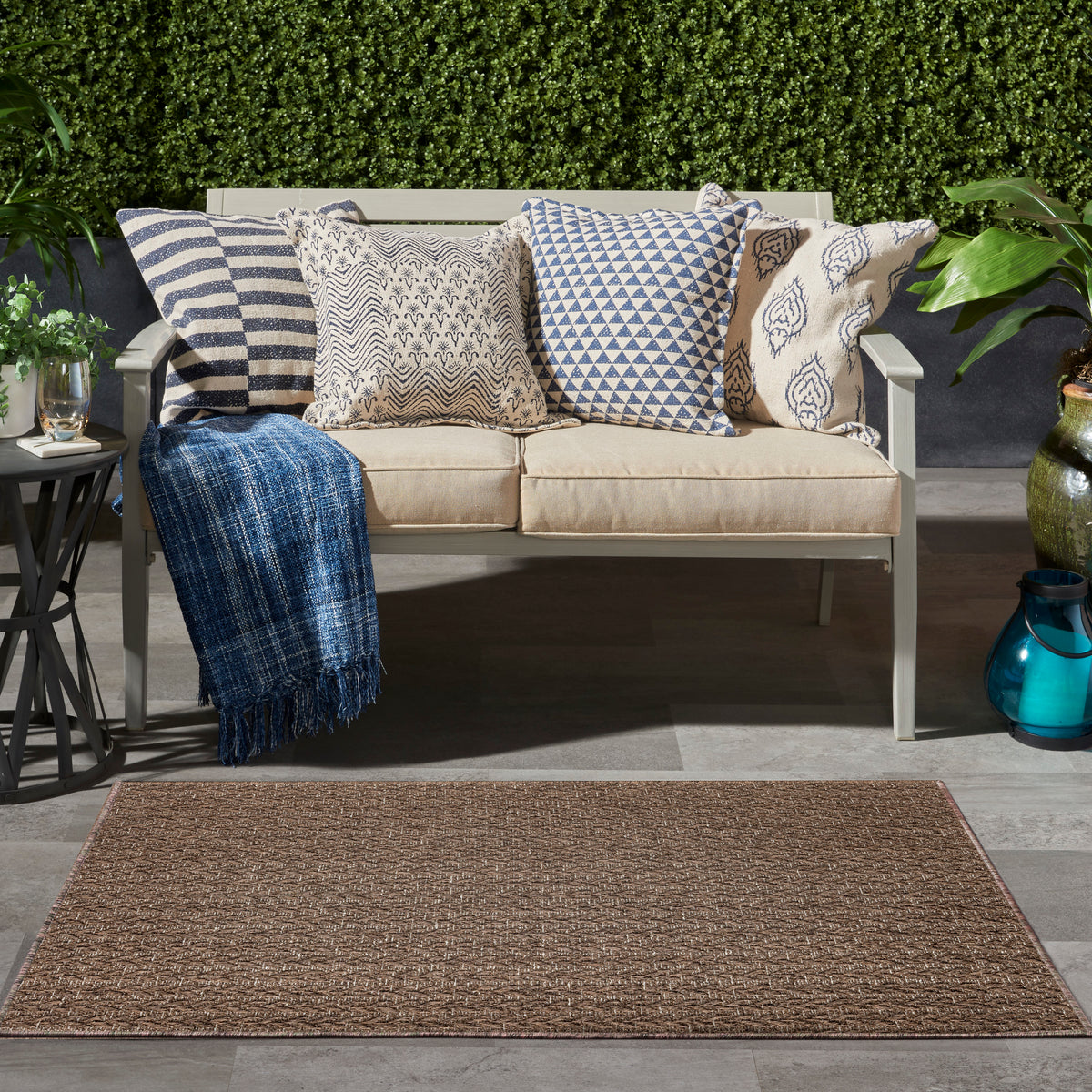 Tulum TLM02 Brown Rug
