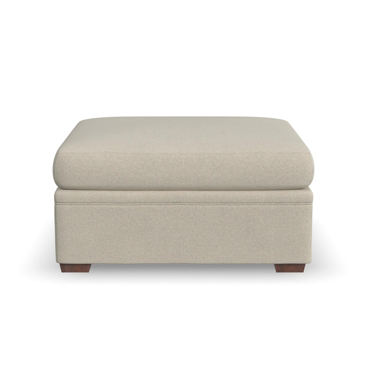 Evelyn Fabric Square Cocktail Ottoman