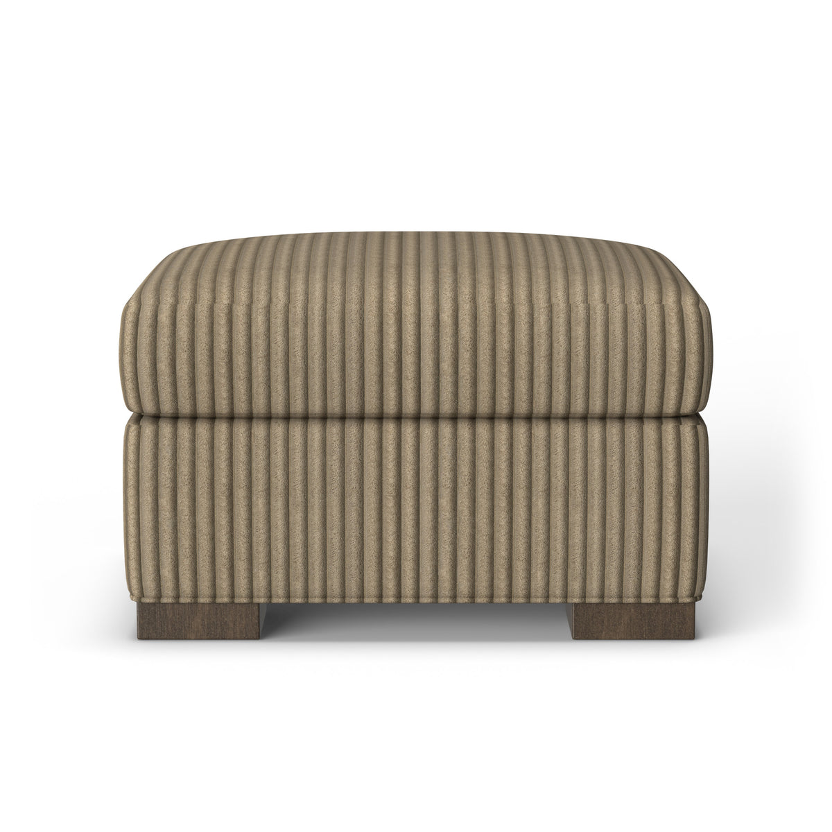 Jasper Fabric Ottoman