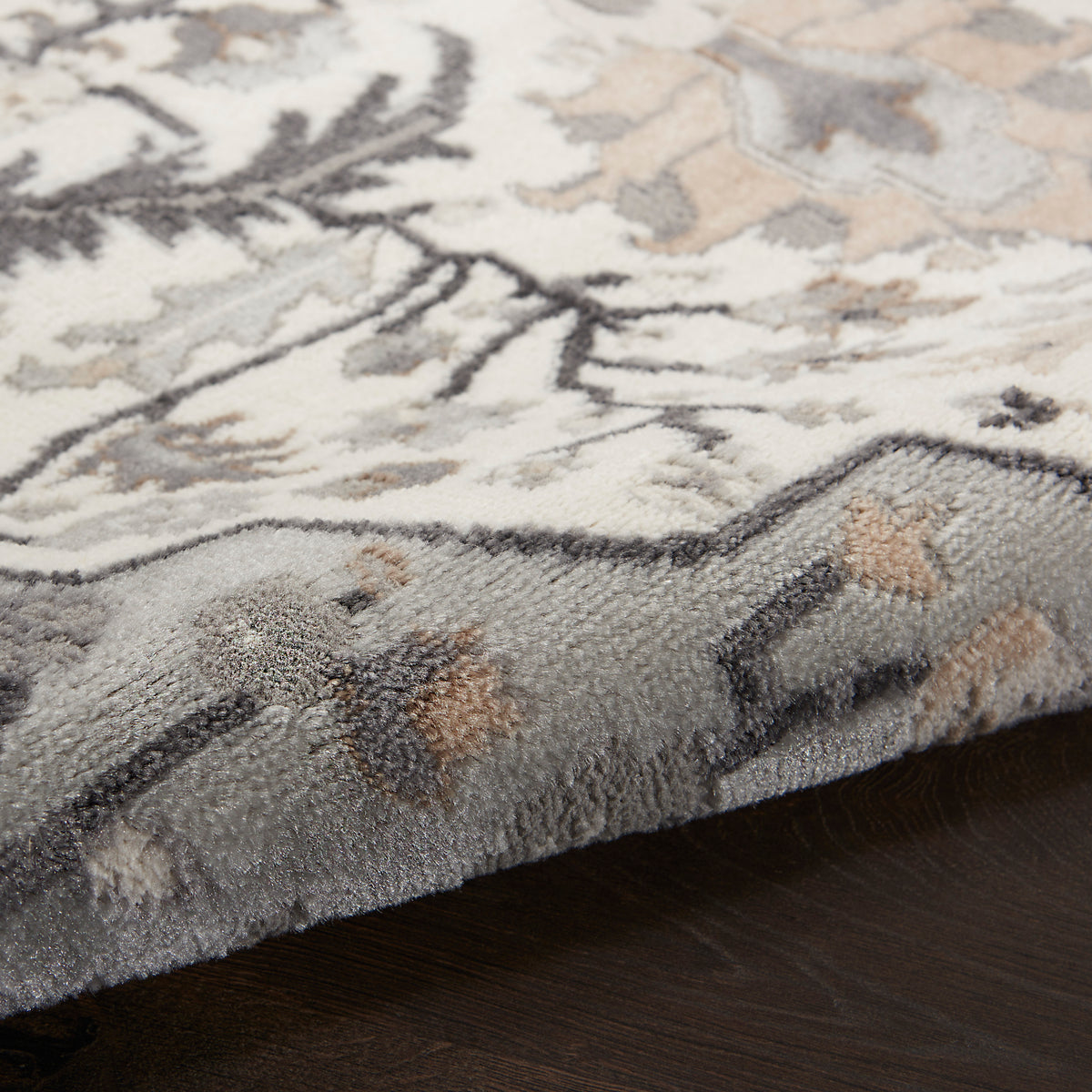 Elation ETN09 Ivory Grey Rug