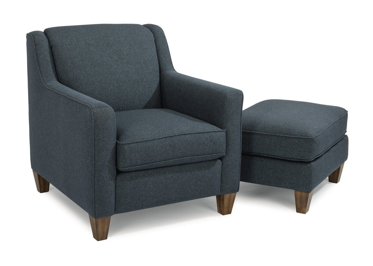 Holly Fabric Ottoman