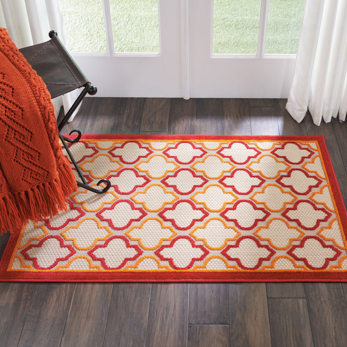 Aloha ALH06 Red Rug