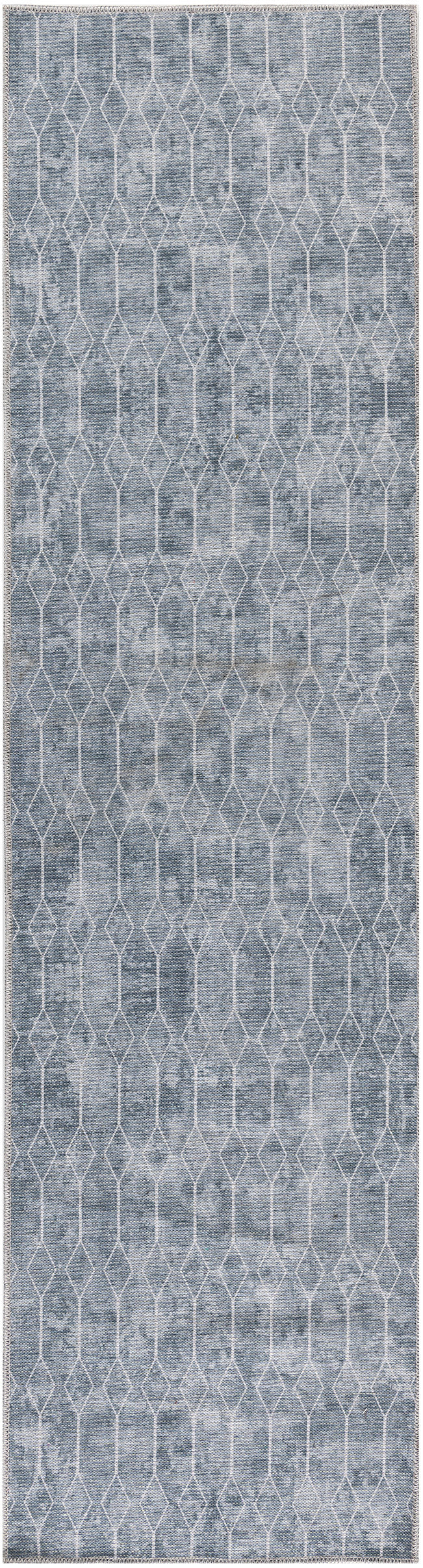 New Concept Washables SR107 Blue Grey Rug