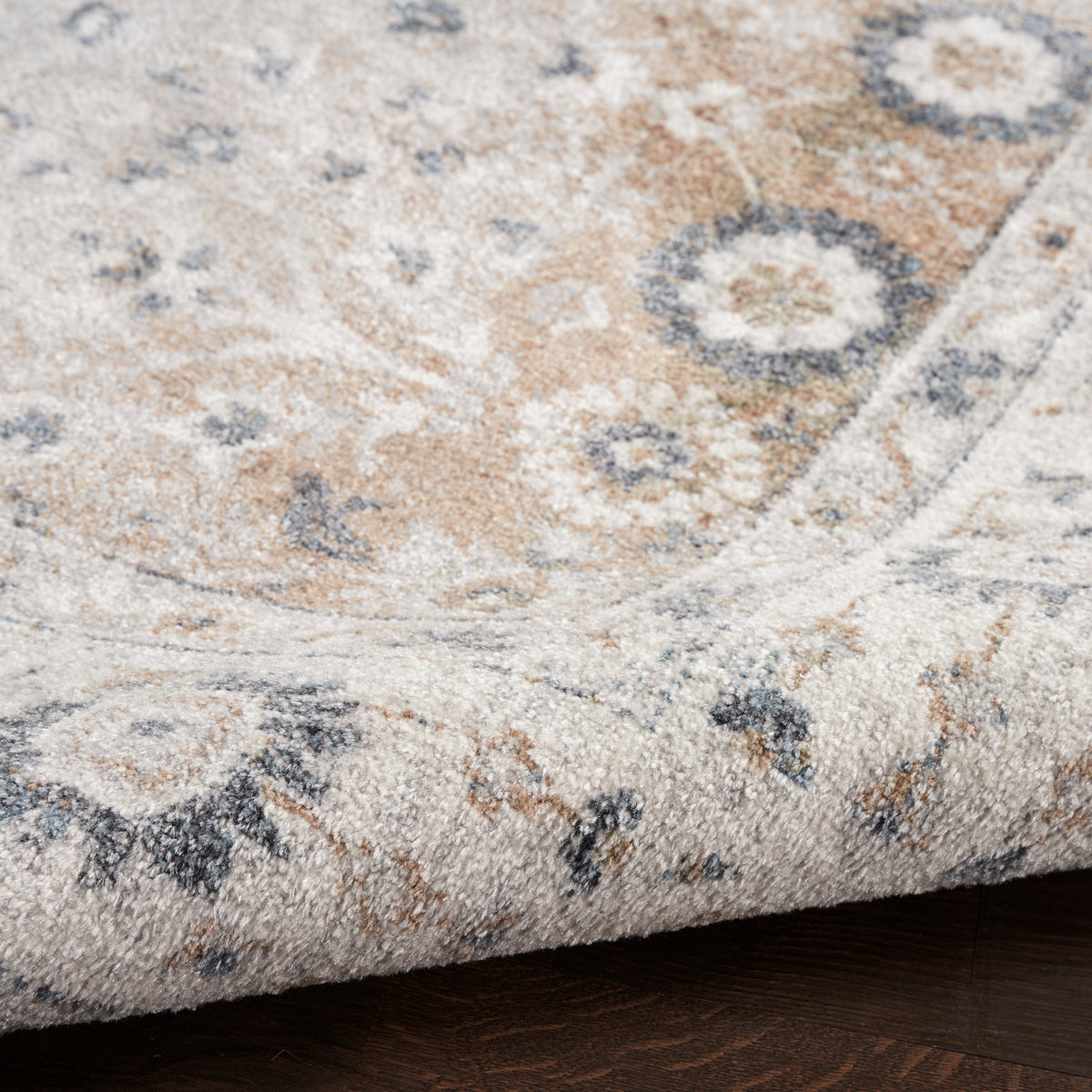 Astra Machine Washable ASW16 Silver Taupe Rug