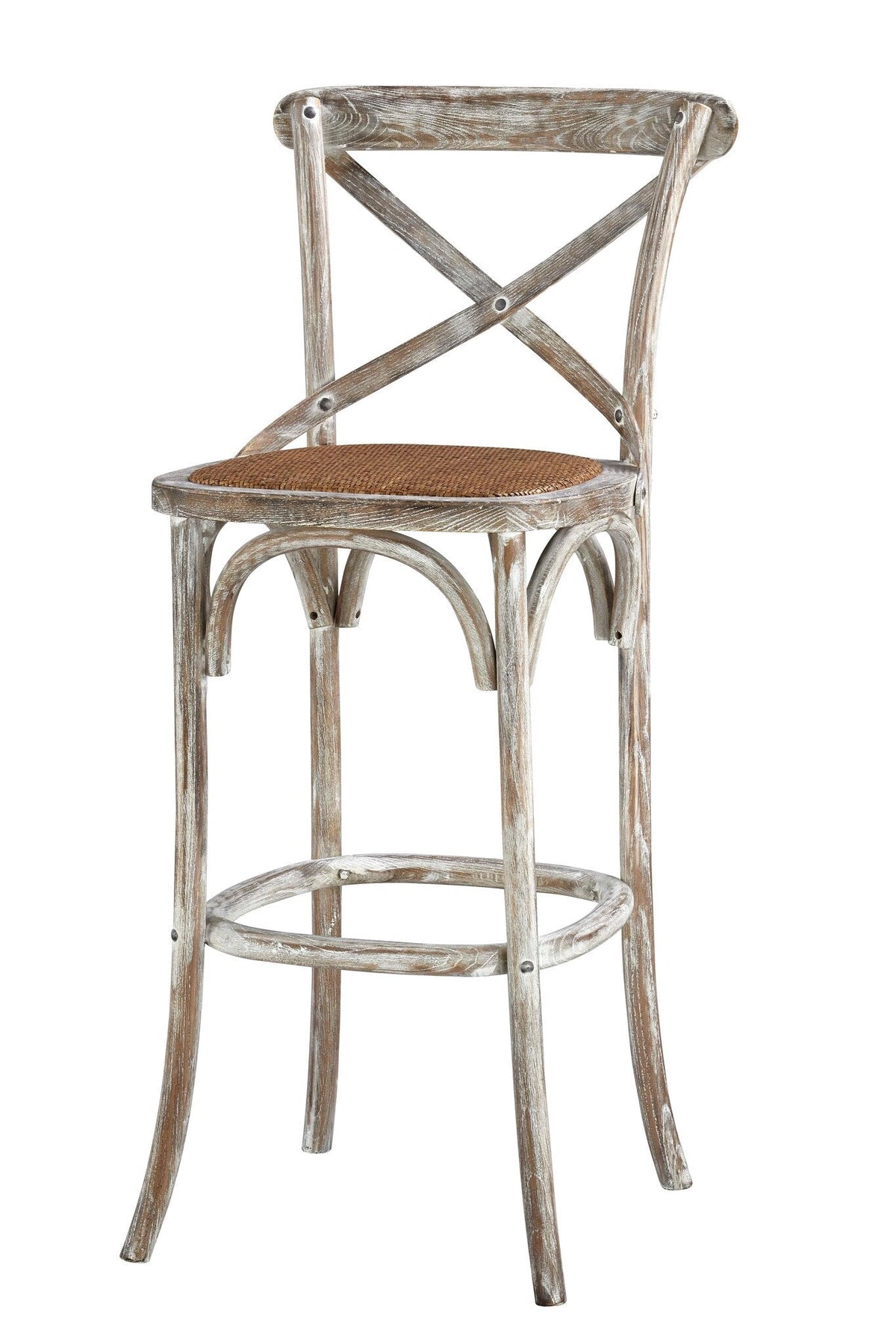 Bennett X-Back Bar Stool