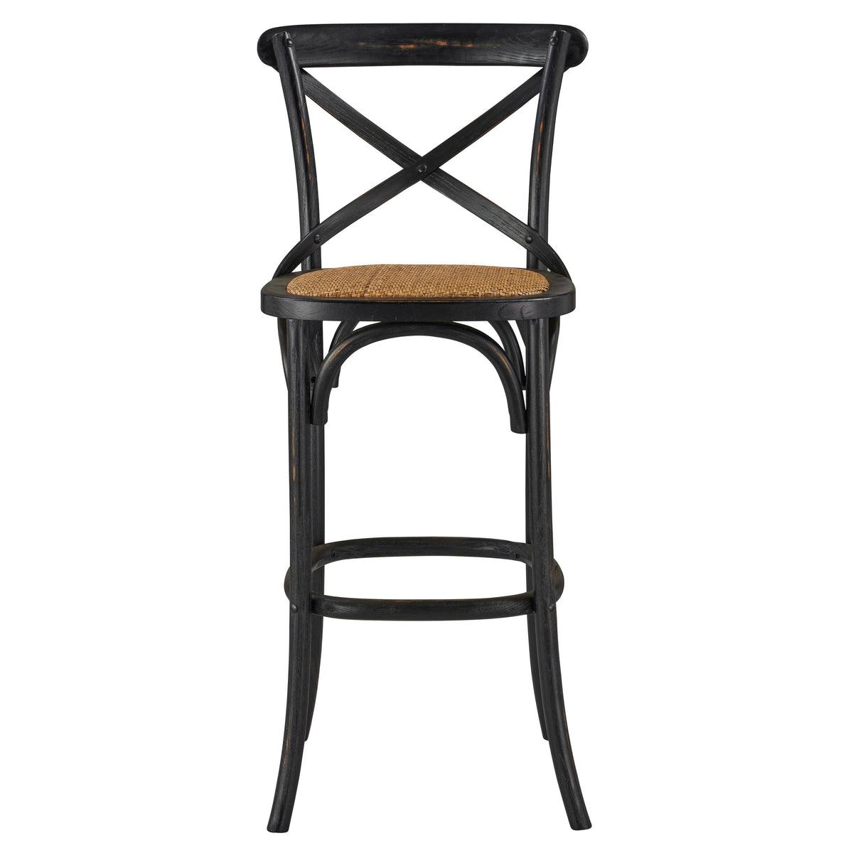 Bennett X-Back Bar Stool