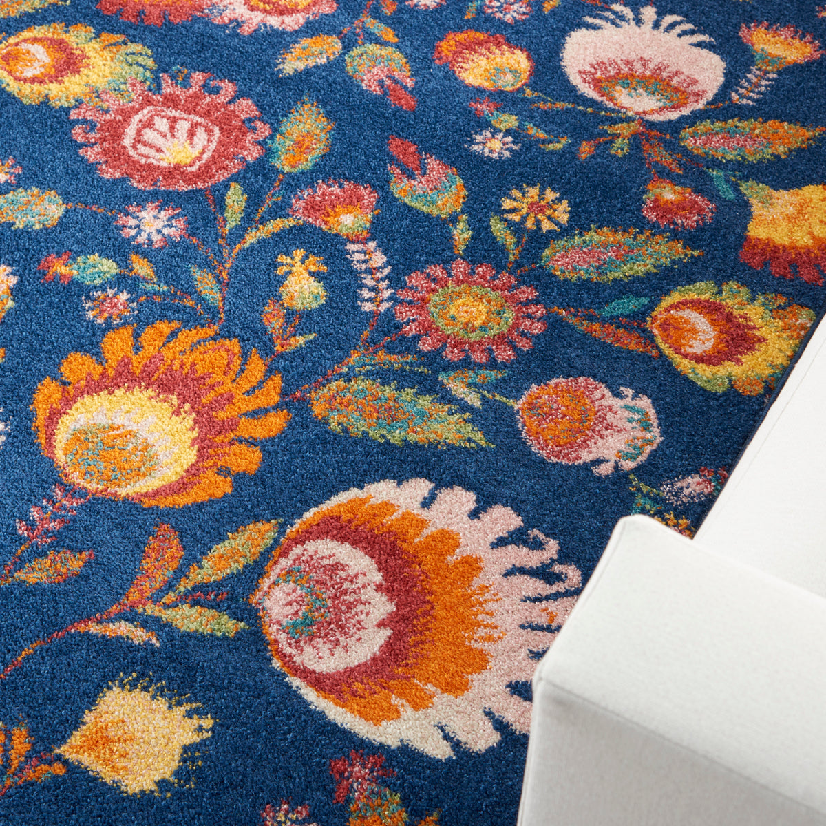Allur ALR08 Navy Multicolor Rug