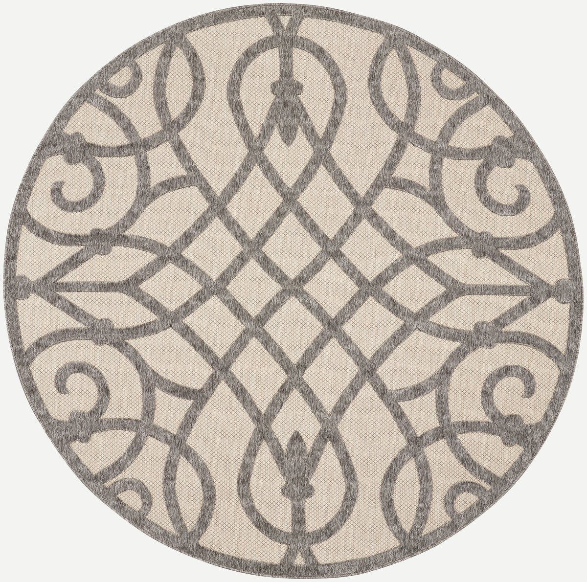 Cozumel CZM04 Cream Grey Rug