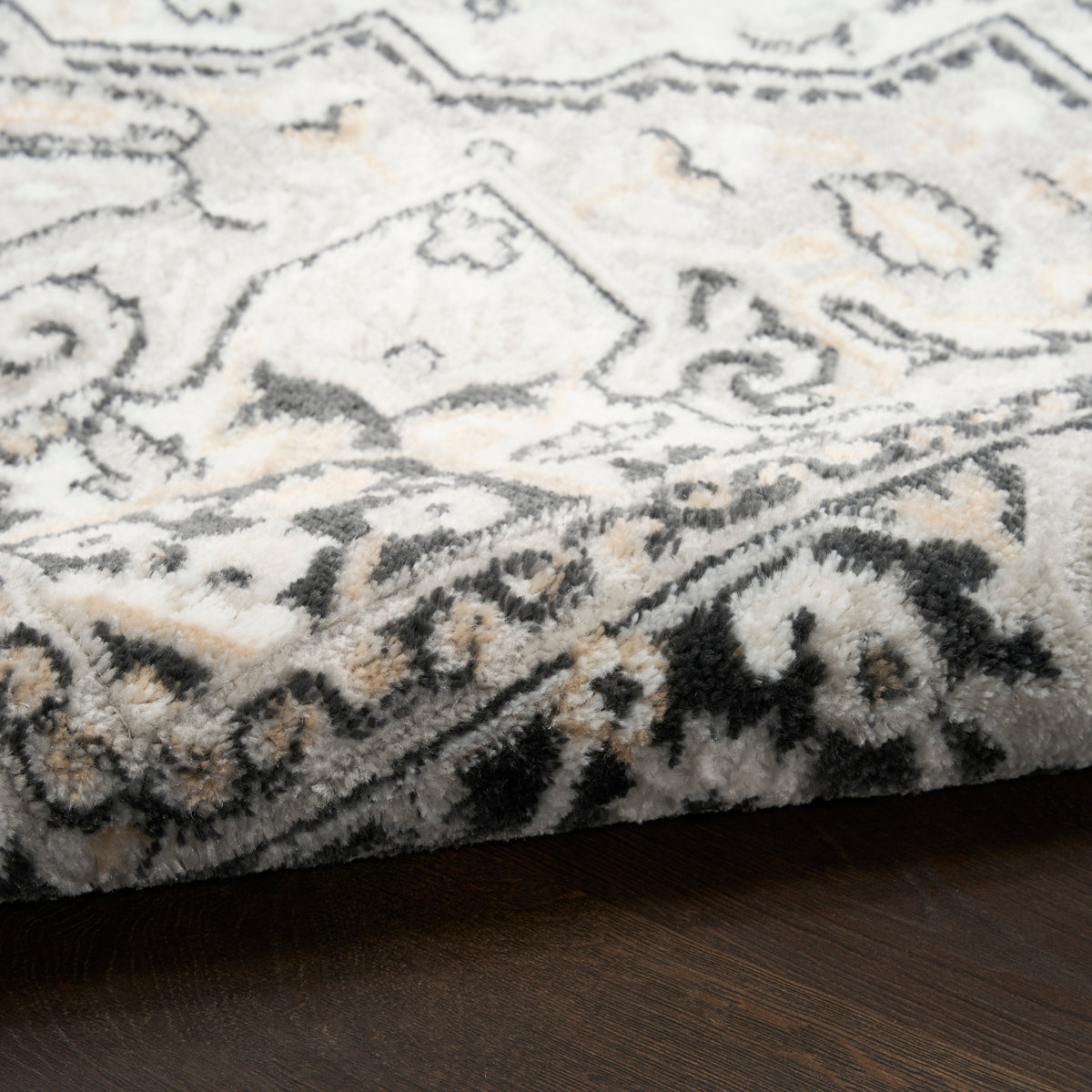 Dekor DEK08 Ivory Charcoal Rug
