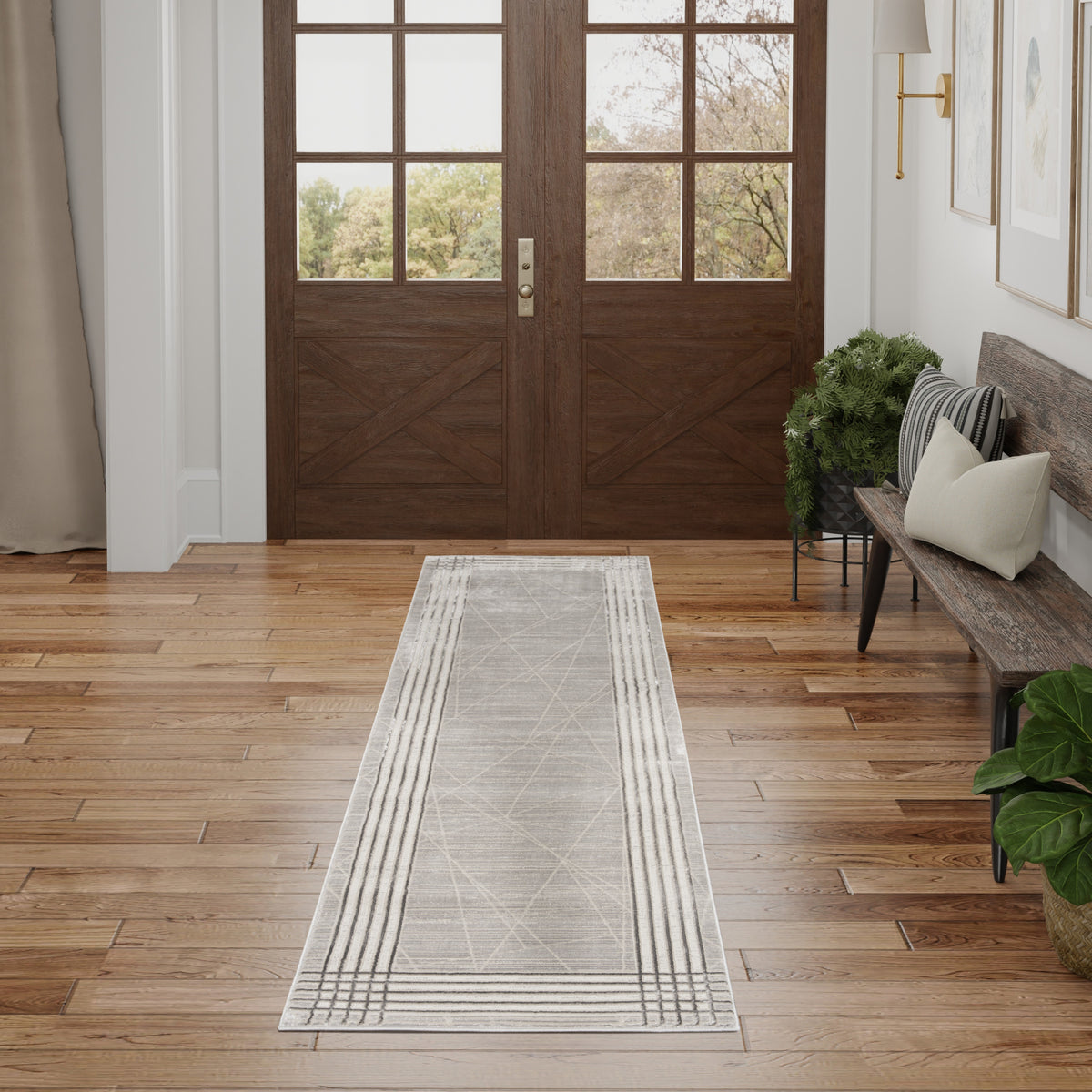Desire DSR01 Grey Silver Rug
