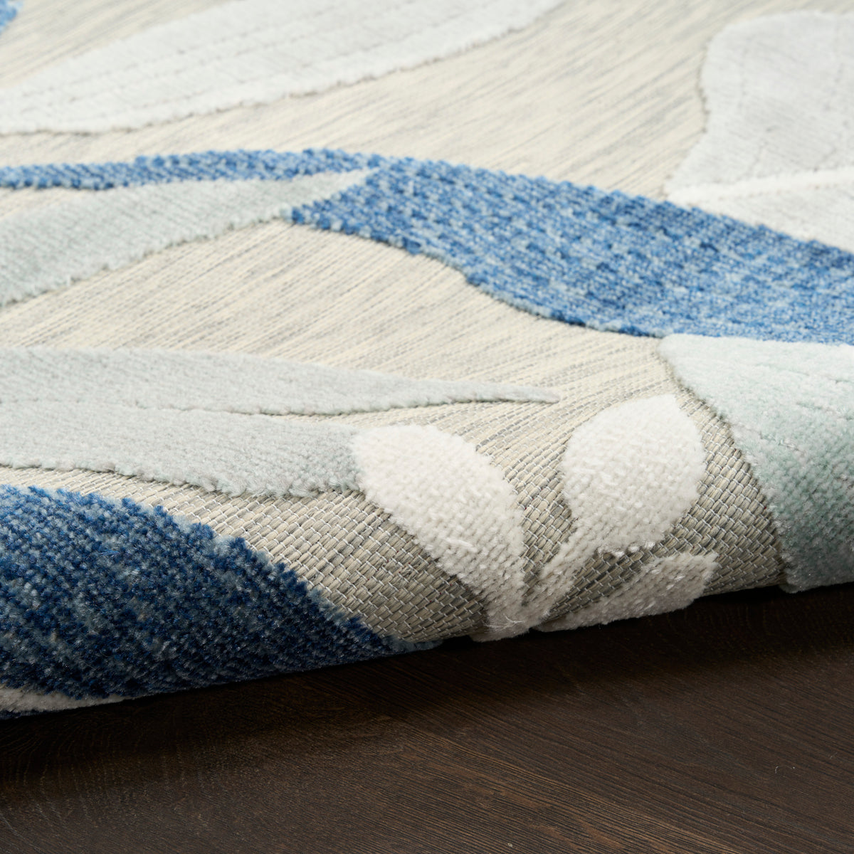 Suncoast SNC01 Grey Navy Rug