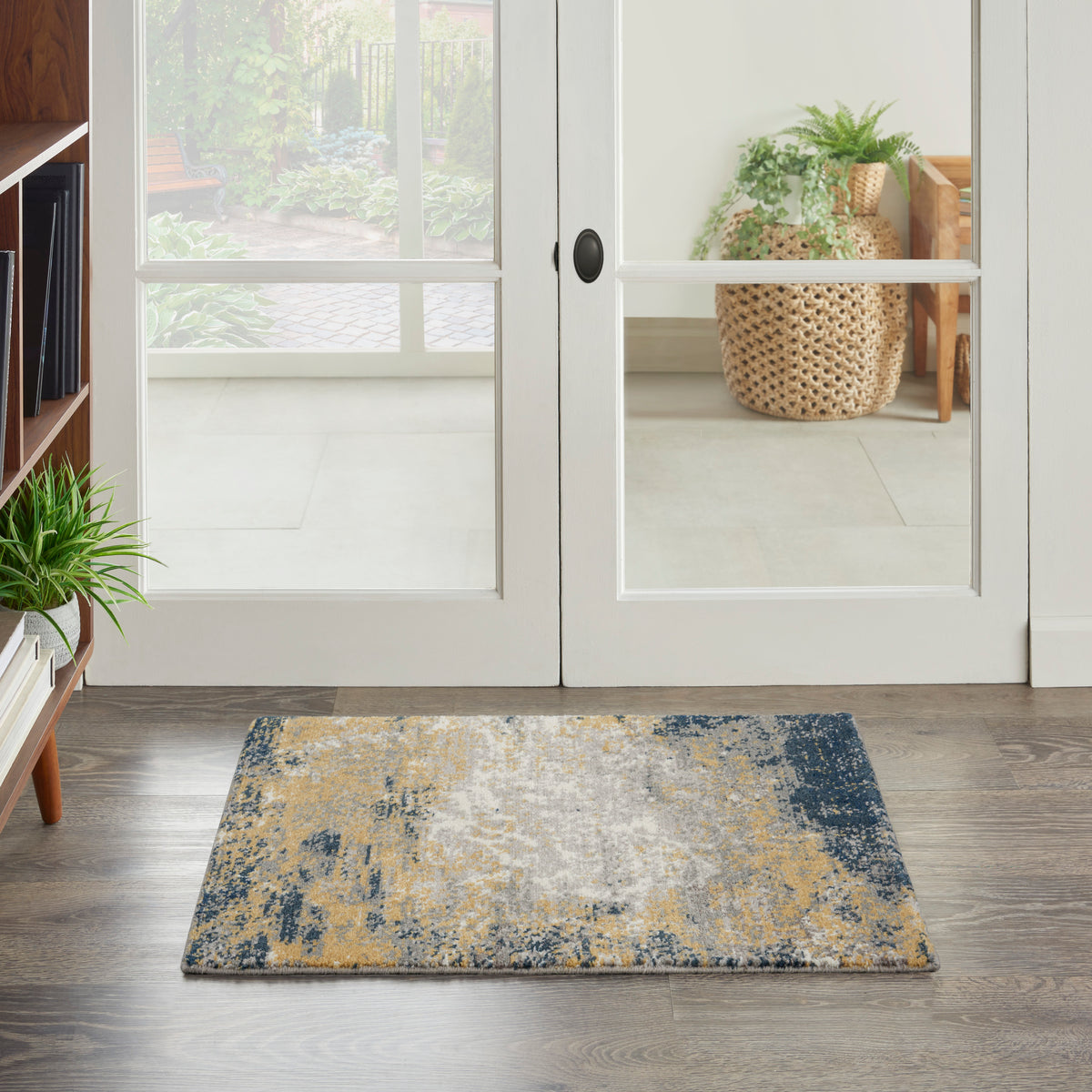 Twilight TWI22 Navy Gold Rug