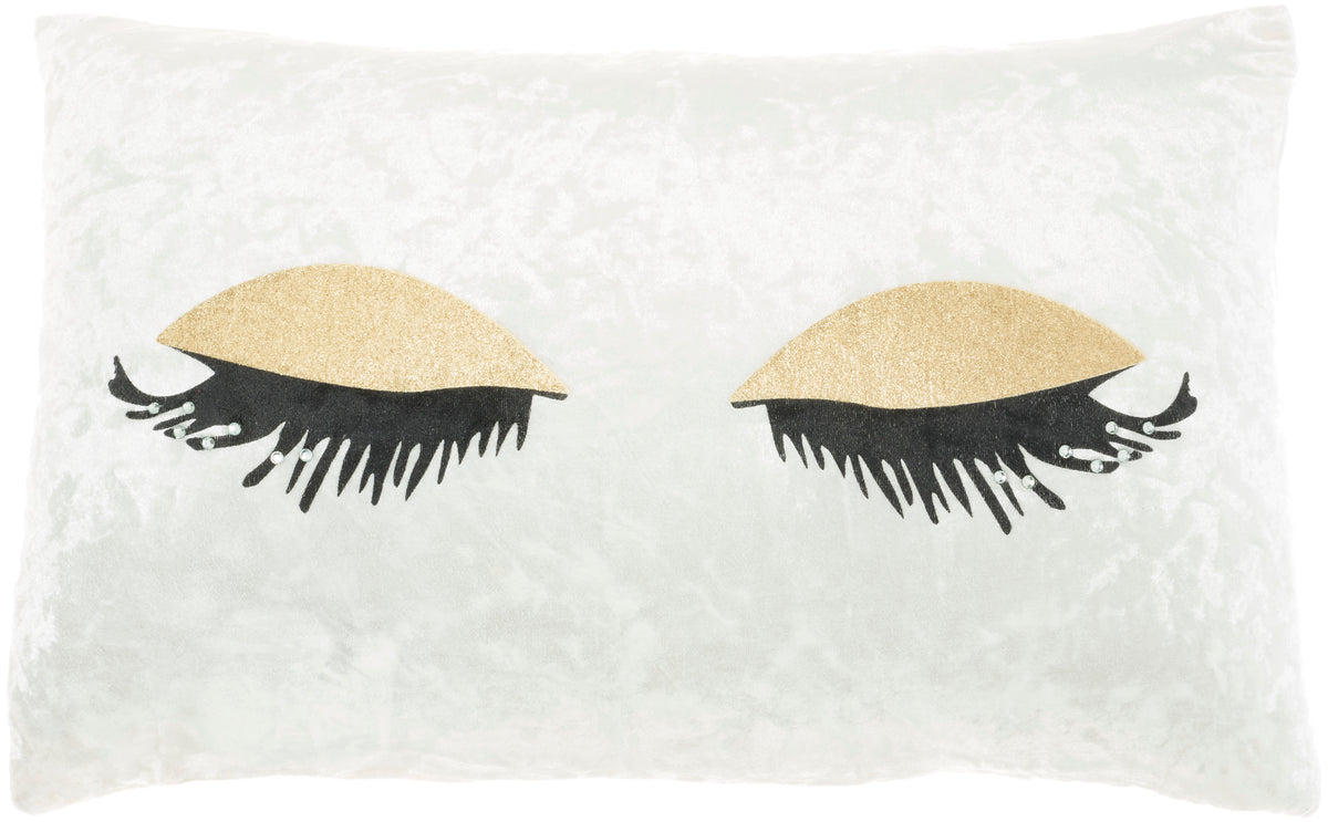Sofia L4007 Gold 12" x 18" Throw Pillows