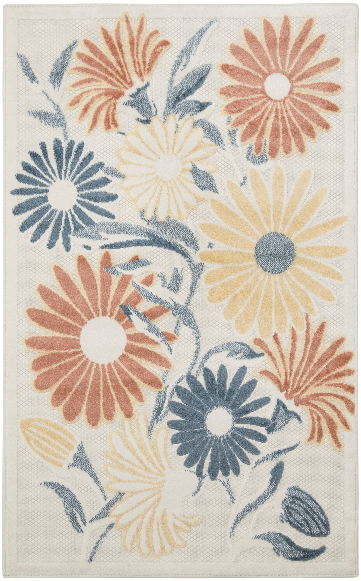 Aloha ALH33 Ivory Rose Rug