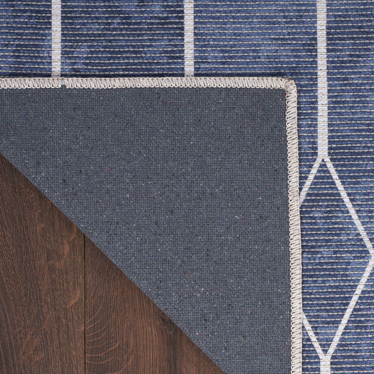 New Concept Washables SR107 Navy Rug
