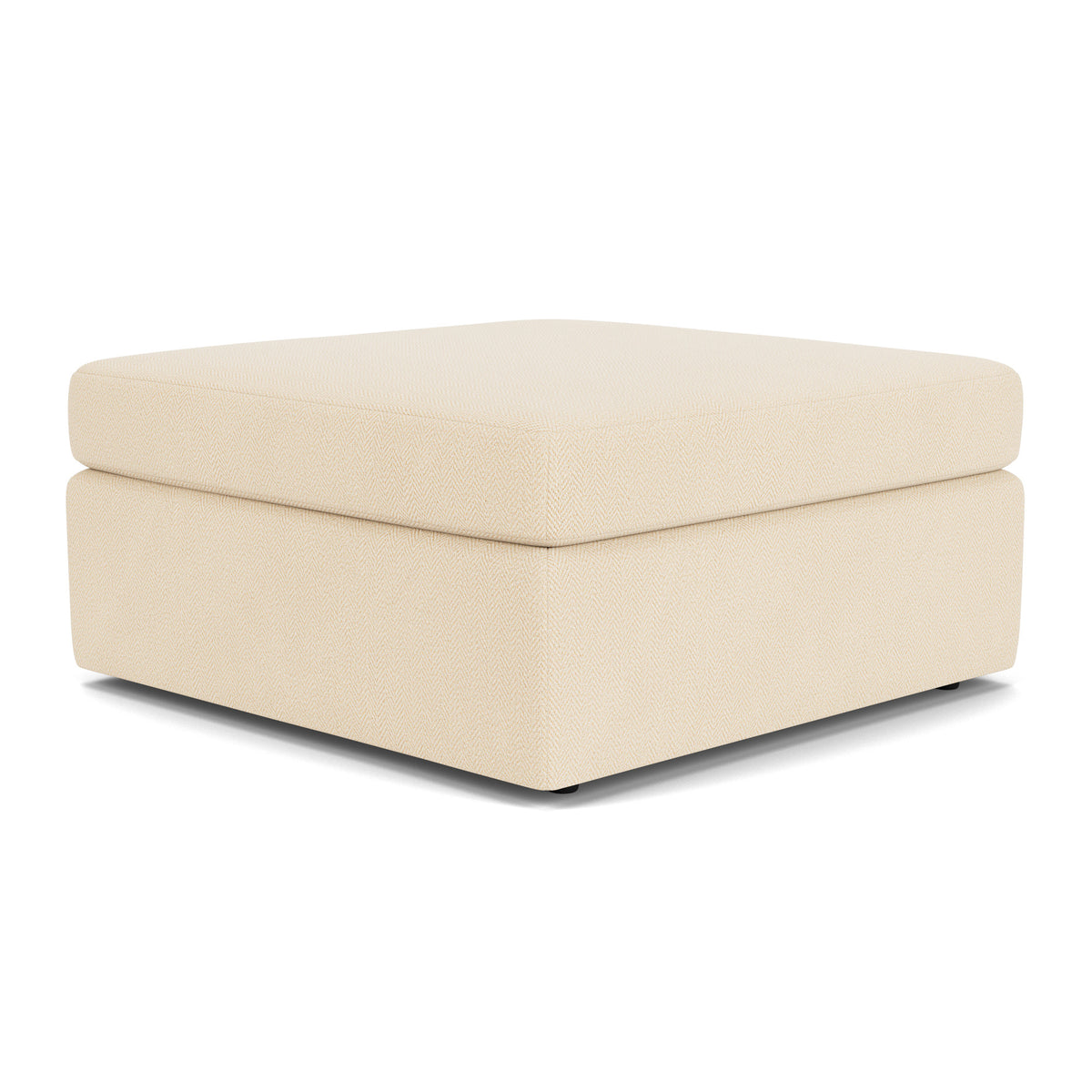 Sky Fabric Square Cocktail Ottoman