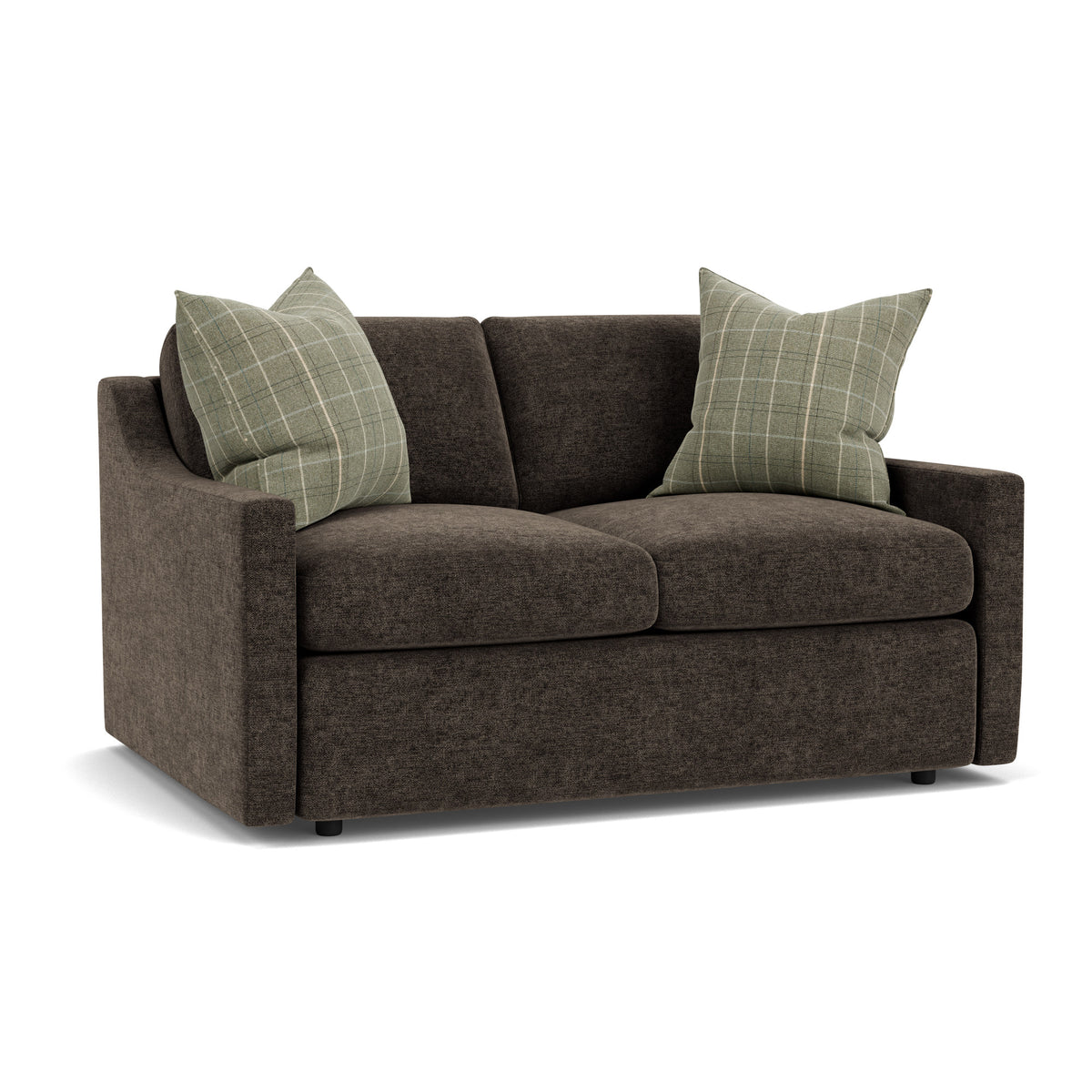 Sky Fabric Loveseat 58" W