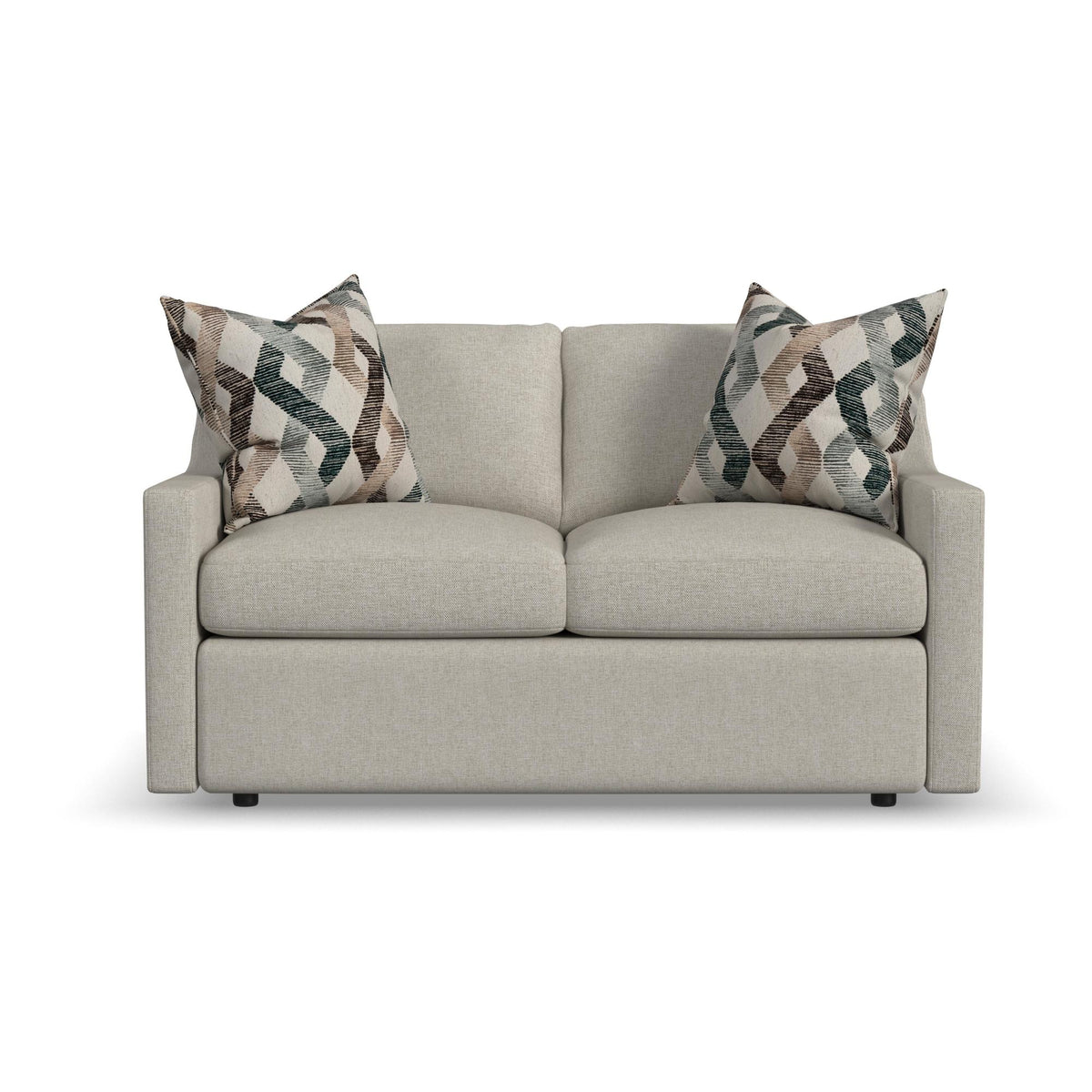 Sky Fabric Loveseat 58" W