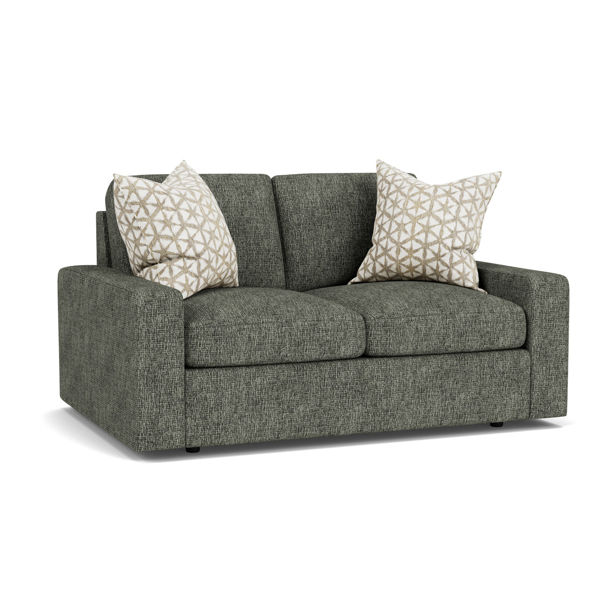 Sky Fabric Loveseat 64" W