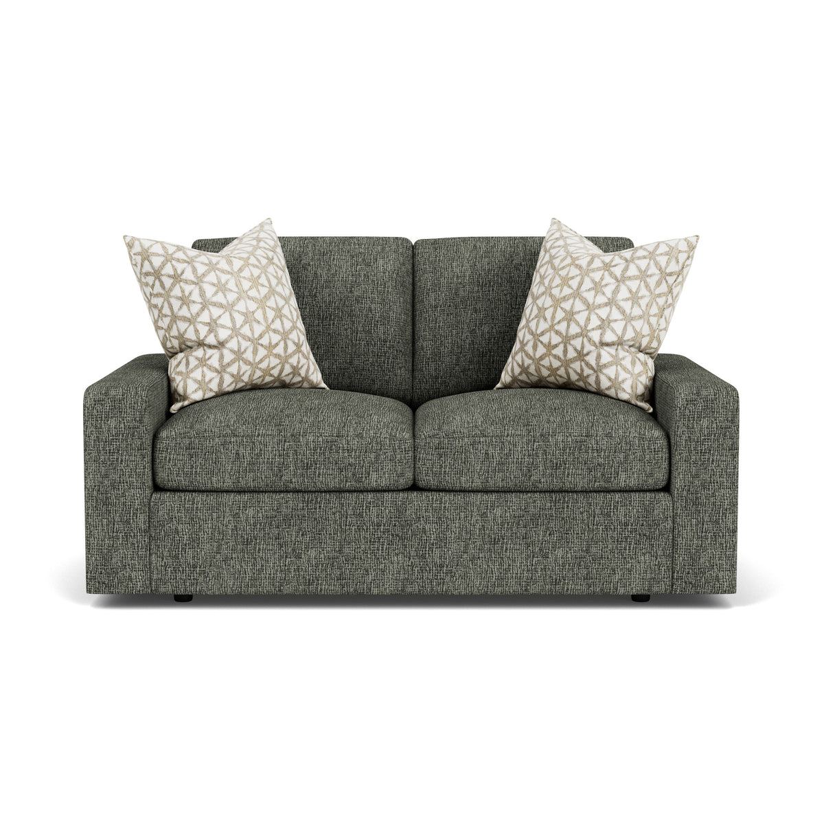 Sky Fabric Loveseat 64" W