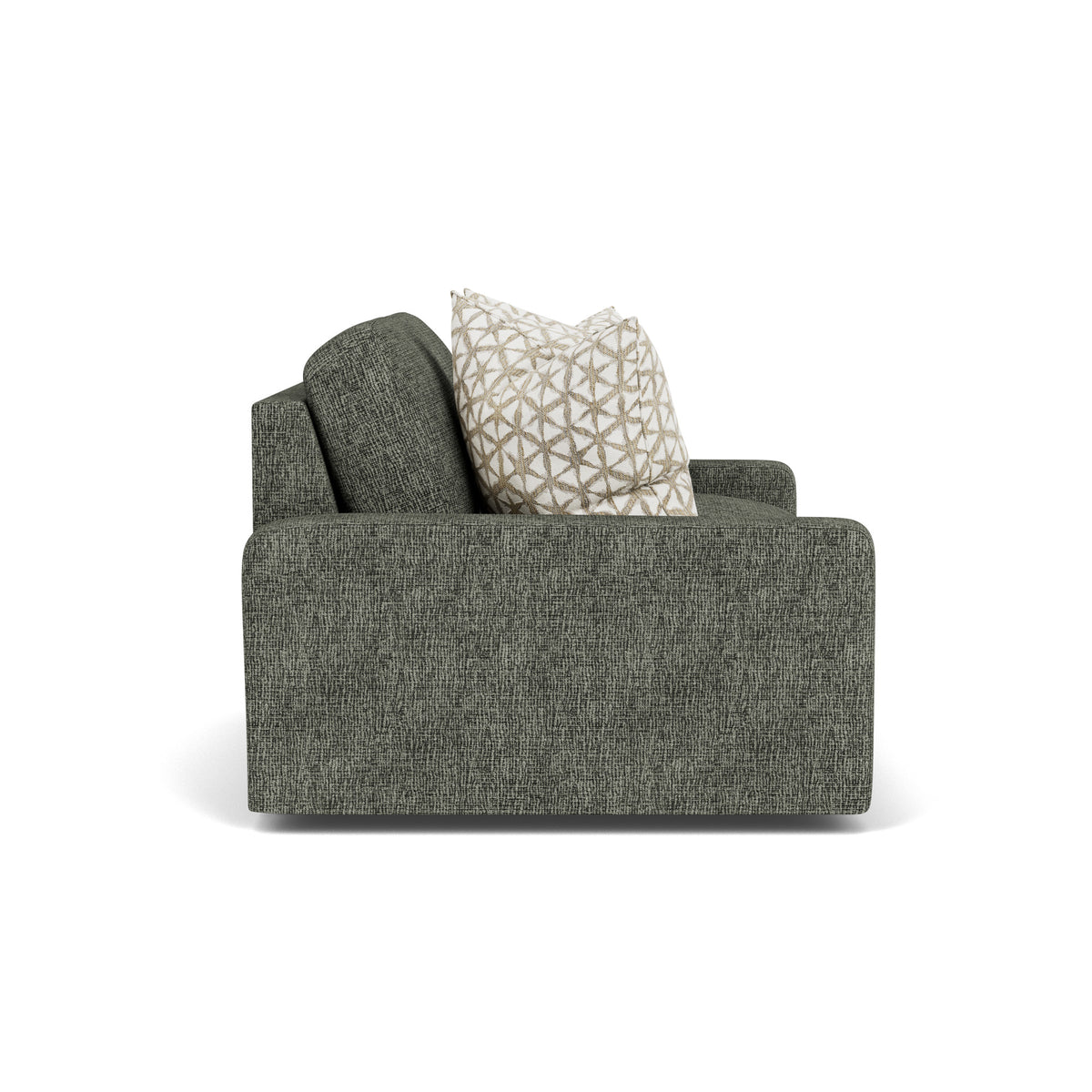 Sky Fabric Loveseat 64" W
