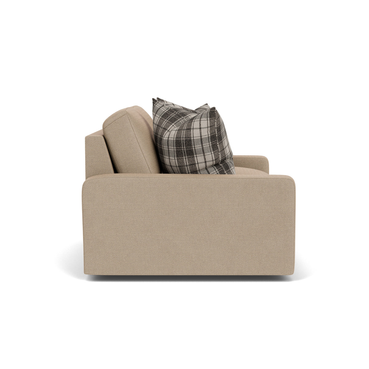 Sky Fabric Loveseat 64" W
