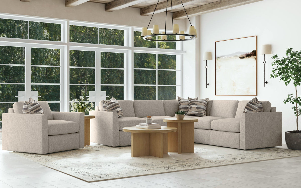 Sky Fabric Chair 41" W