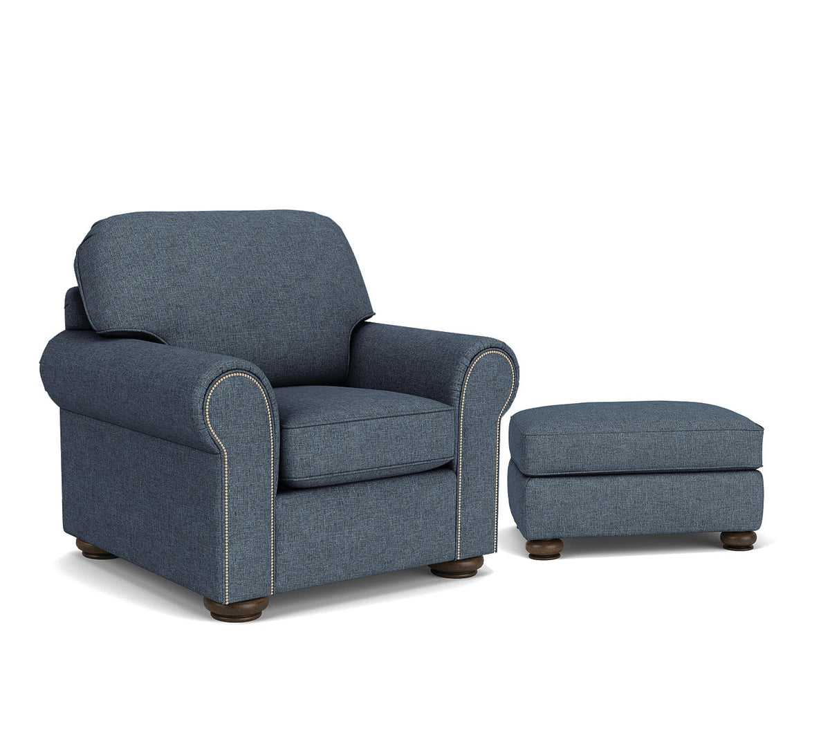 Preston Fabric Ottoman (5536-08)