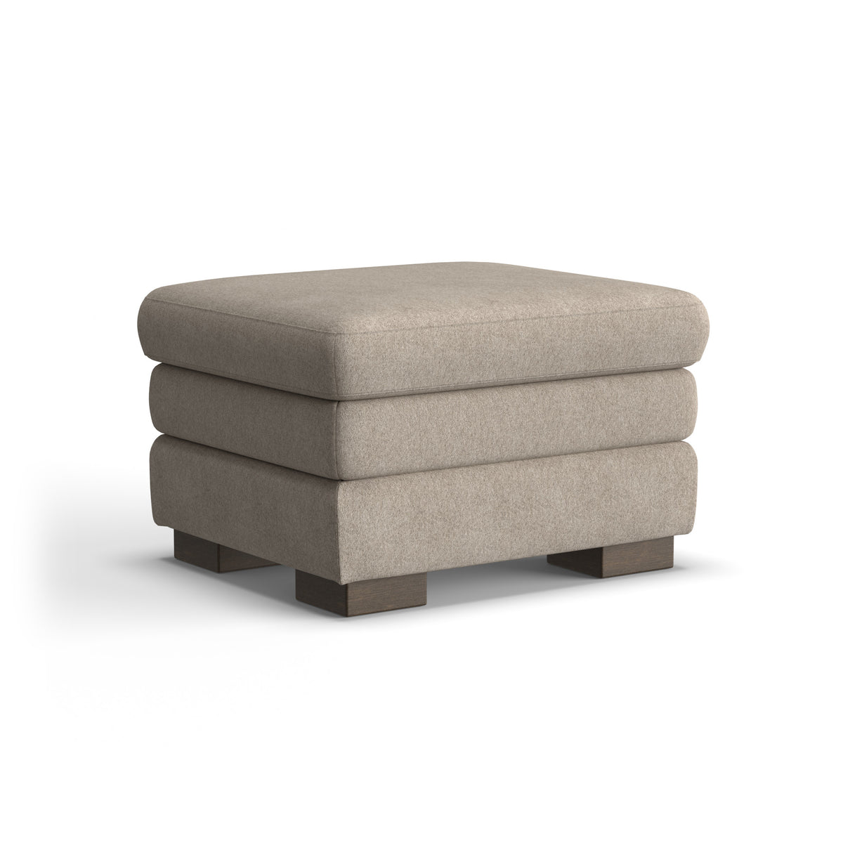 Rudy Fabric Ottoman