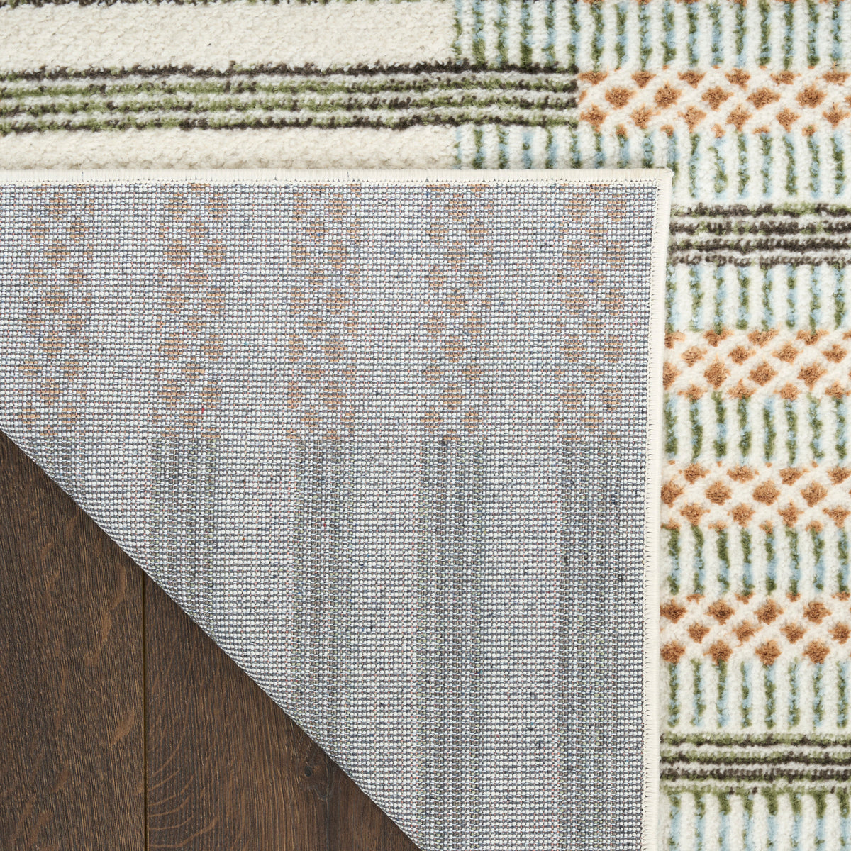 Nordic NRC15 Ivory Multicolor Rug