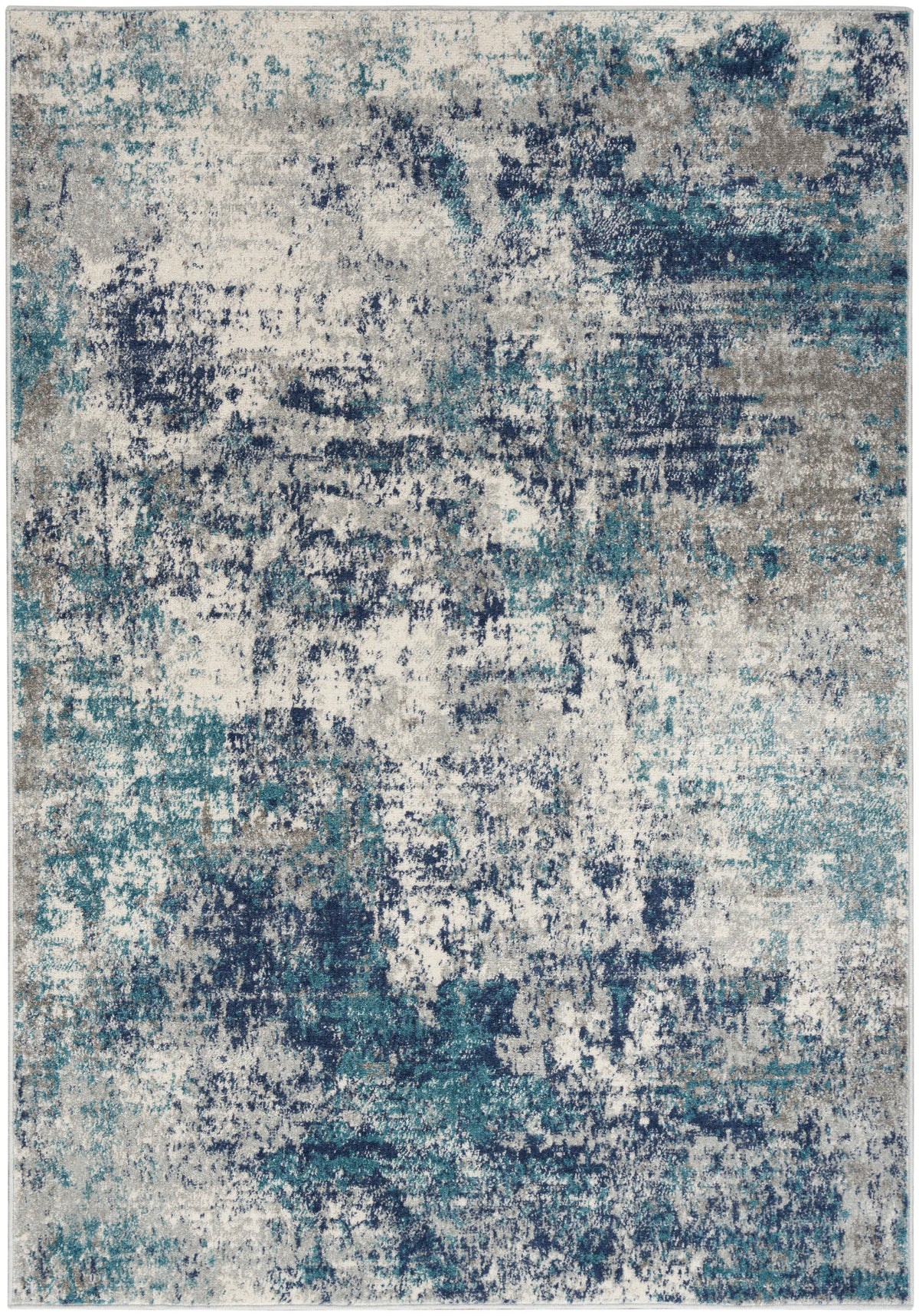 Passion PSN36 Ivory Teal Rug