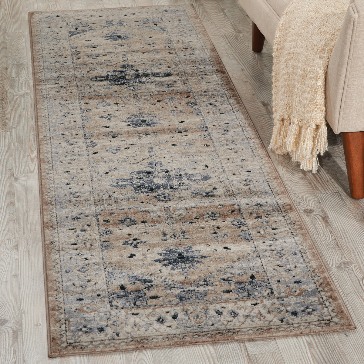 Malta MAI02 Beige Blue Rug