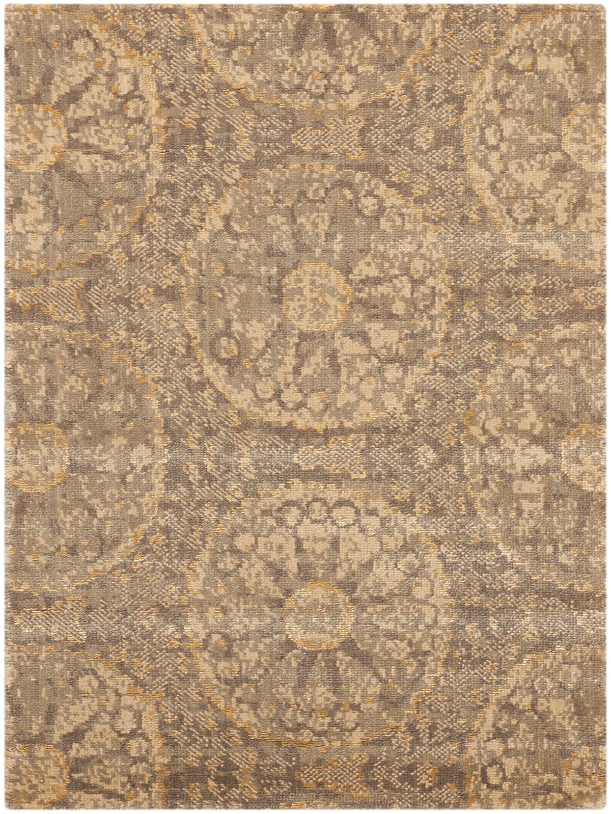 Silken Allure SLK04 Mushroom Rug